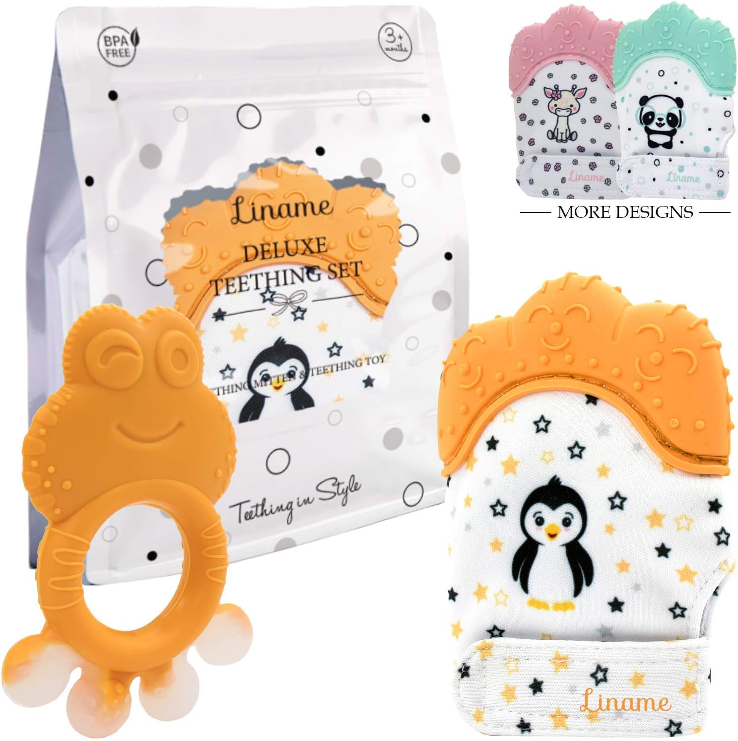 Liname® Deluxe Teething Set Includes 