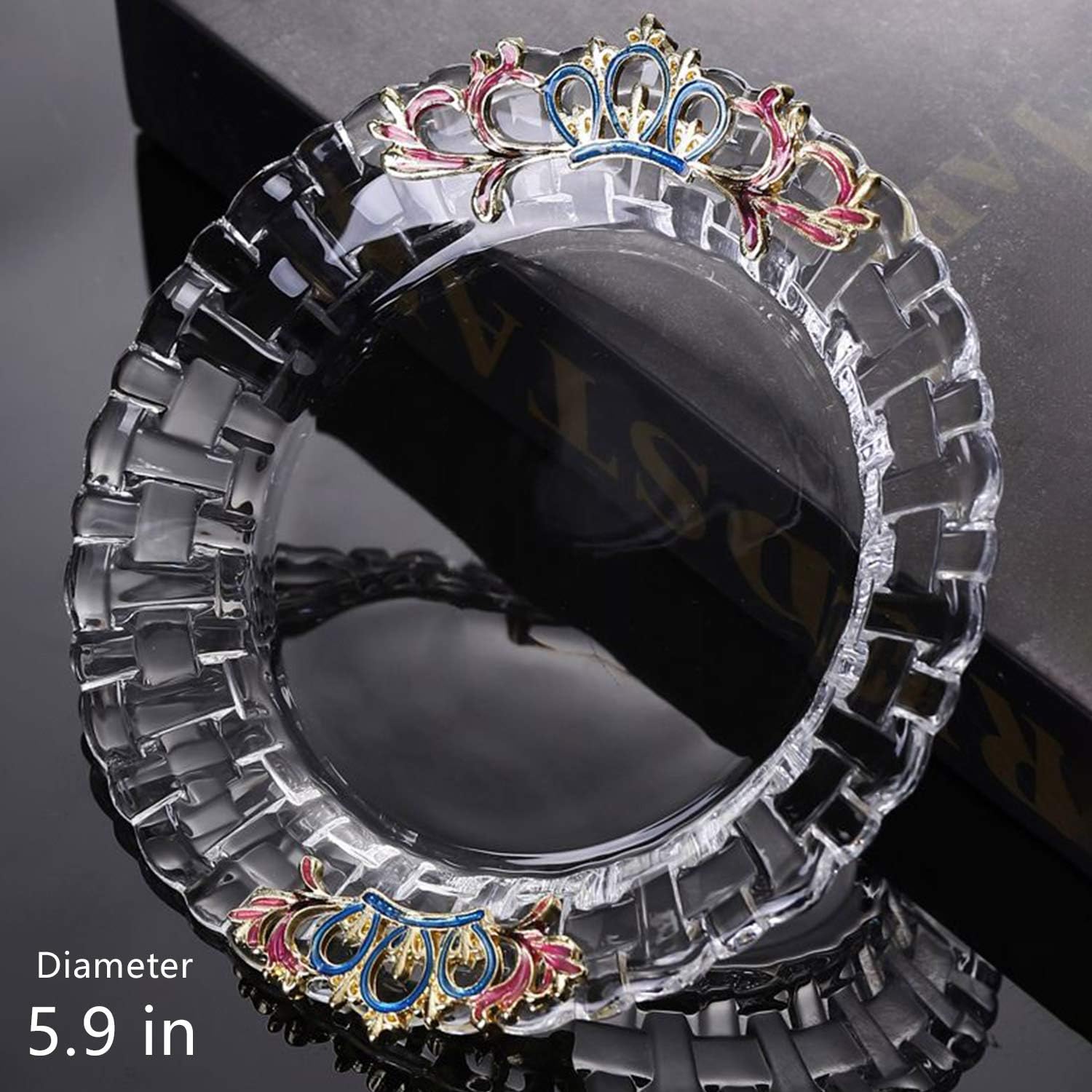 Lіmіtеd Dіѕсоunt Crystal Flower Tea Cups, Coffee Cup Mug Set, Including 2 Fancy Crystal Teacups with Spoon, Lid (11oz & 12oz) and Crystal Coaster, Gift Box Package, A Great Gift Present Idea Bеѕt Cуbеr Dеаlѕ 🔥 Crystal Flower Tea Cups, Coffee Cup Mug Set, Including 2 Fancy Crystal Teacups with Spoon, Lid (11oz & 12oz) and Crystal Coaster, Gift Box Package, A Great Gift Present Idea