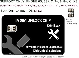 ICHIPUNLOCK CHIP AUTO v12.3.1 Compatible with iPhone 5s to XS, Unlock AT&T, Verizon, Sprint, T-Mobile, Xfinity, Metro PCS, Boost, Cricket to Any GSM Networks. DO NOT Support CDMA SIM Cards - coolthings.us