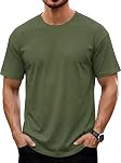 TACVASEN T-shirts pour hommes Casual UPF50+ Rash Guard Hommes Chemises d'été pour hommes Refroidissement Chemise respirante Tshirt léger Hommes