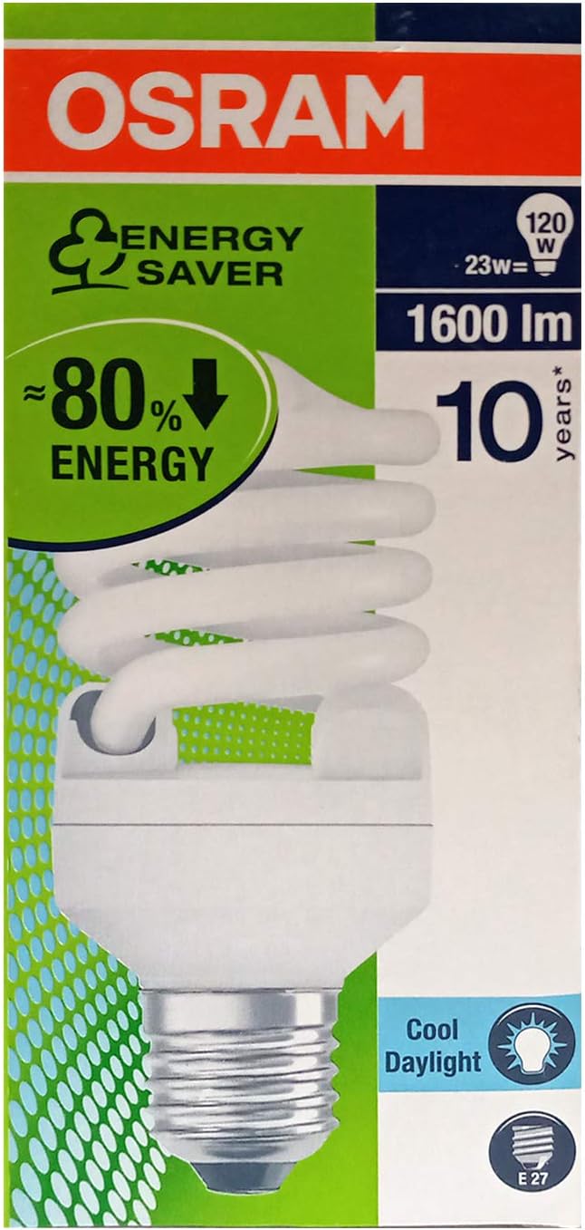 Osram Energy Saving Lamp T3 Twist 23W/865/E-27 Day DuluxStar 4008321877482/4052899202566 Osram