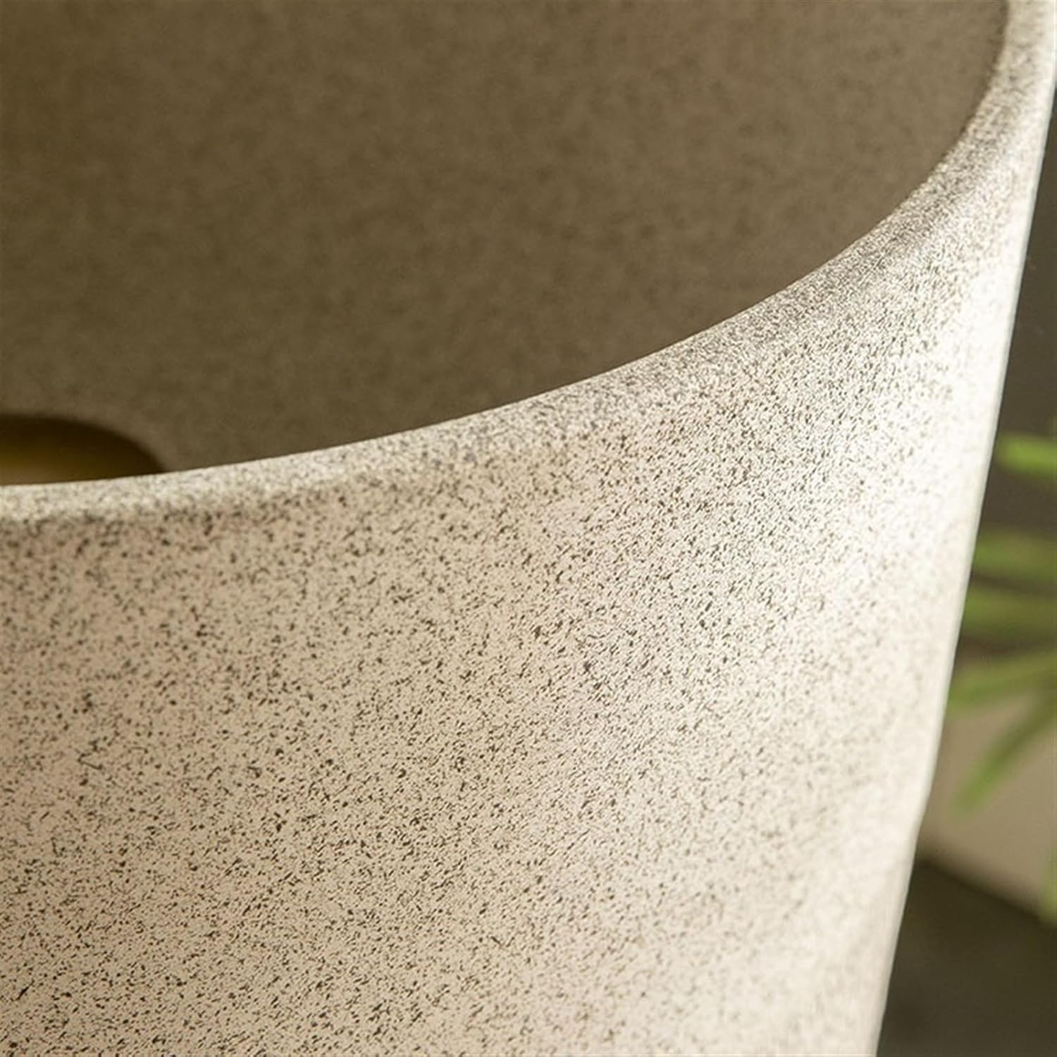 Washing table column Washing table outdoor Ceramic column face washing device, single Shekoufufu one-piece pedestal sink, Atrium balcony bathroom floor standing sink container face wash basin combo i