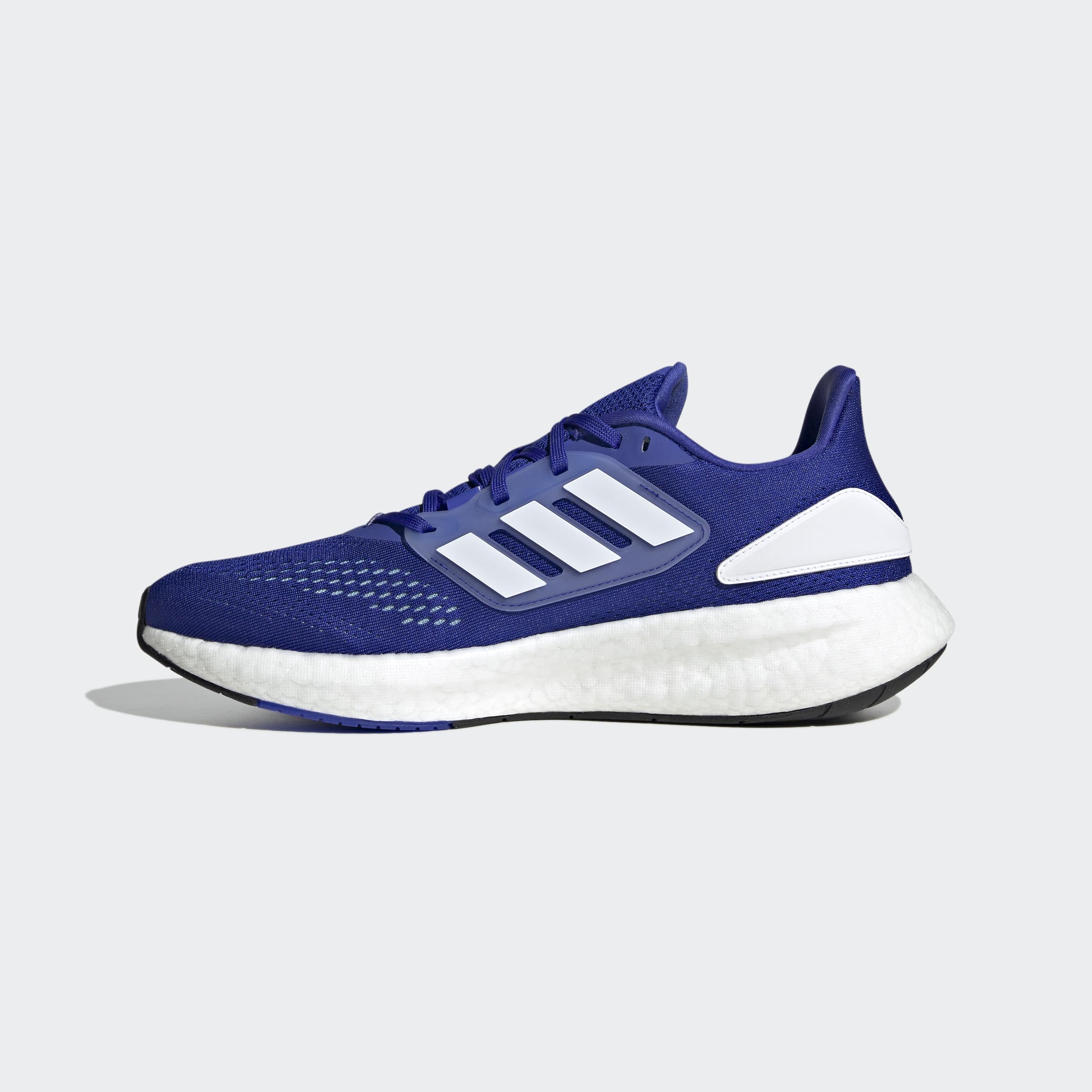 adidas Hombre Pureboost 22 Shoes, Lucid Blue / Cloud White / Pulse Mint, 40 2/3 EU