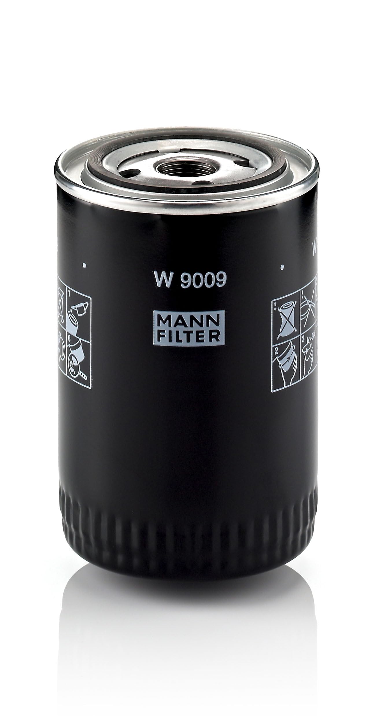 2x ✅Fits MANN-FILTER W 9009 Oil filter W 9009 MANN-HUMMEL FILTRATION ⭐UK Seller⭐
