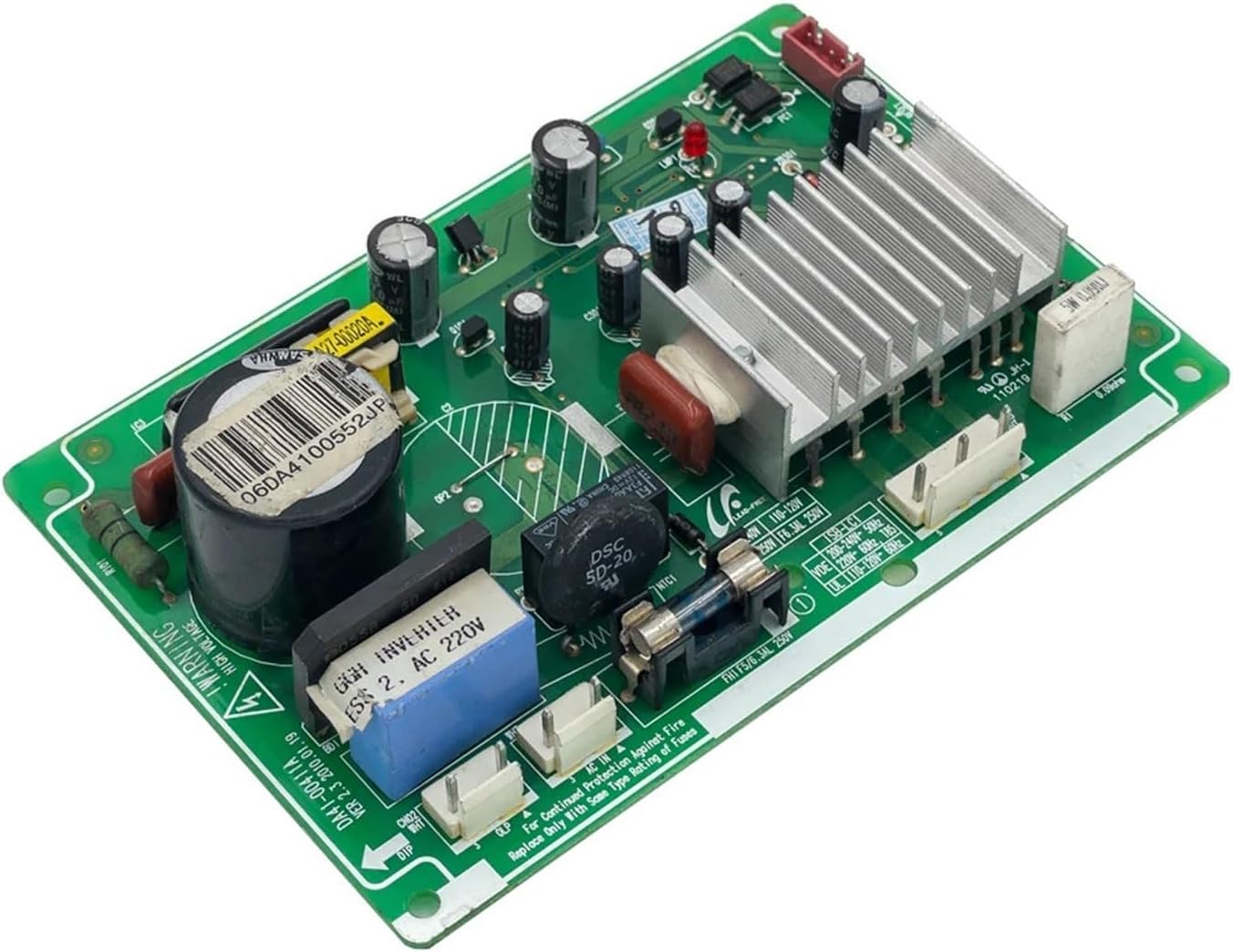 Compatible with DA41-00552J DA41-00552E DA41-00552C PCB DA41-00411A Control Board，Compatible for Samsung，Refrigerator Fridge Motherboard Freezer Parts