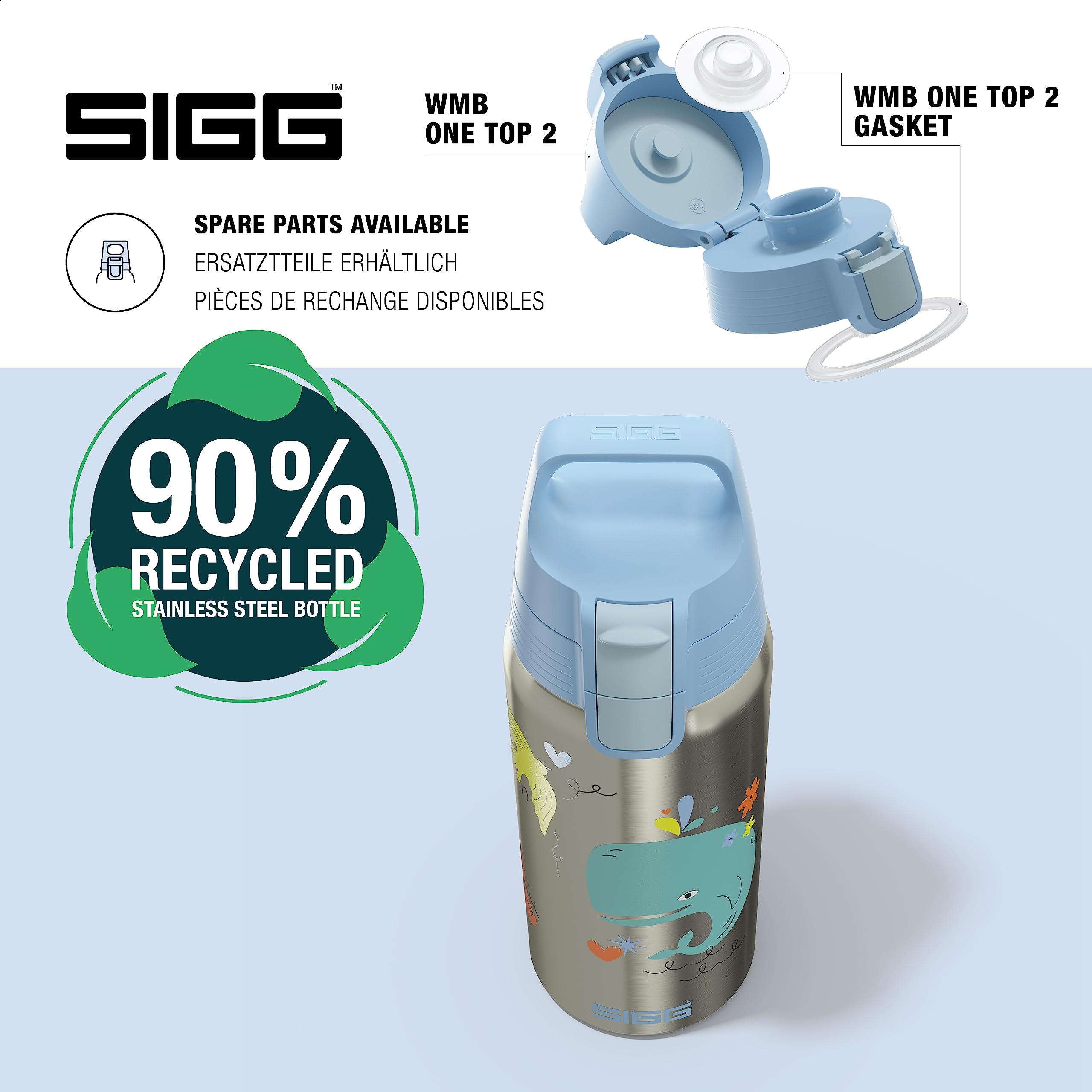 SIGG - Geïsoleerde drinkfles - Thermosfles Shield Therm One Black - Koolzuurhoudende dranken - Lekvrij - Vaatwasmachinebestendig - BPA-vrij - 90% gerecycled roestvrij staal - Zwart - 1.5L SIGG - Geïsoleerde drinkfles - Thermosfles Shield Therm One Black - Koolzuurhoudende dranken - Lekvrij - Vaatwasmachinebestendig - BPA-vrij - 90% gerecycled roestvrij staal - Zwart - 1.5L
