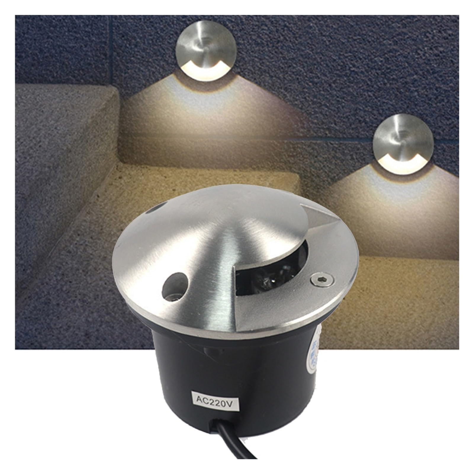 Luci paesaggistiche a Bassa Tensione, Illumina Il Tuo Giardino con luci a LED Impermeabili in Acciaio Inossidabile ip67