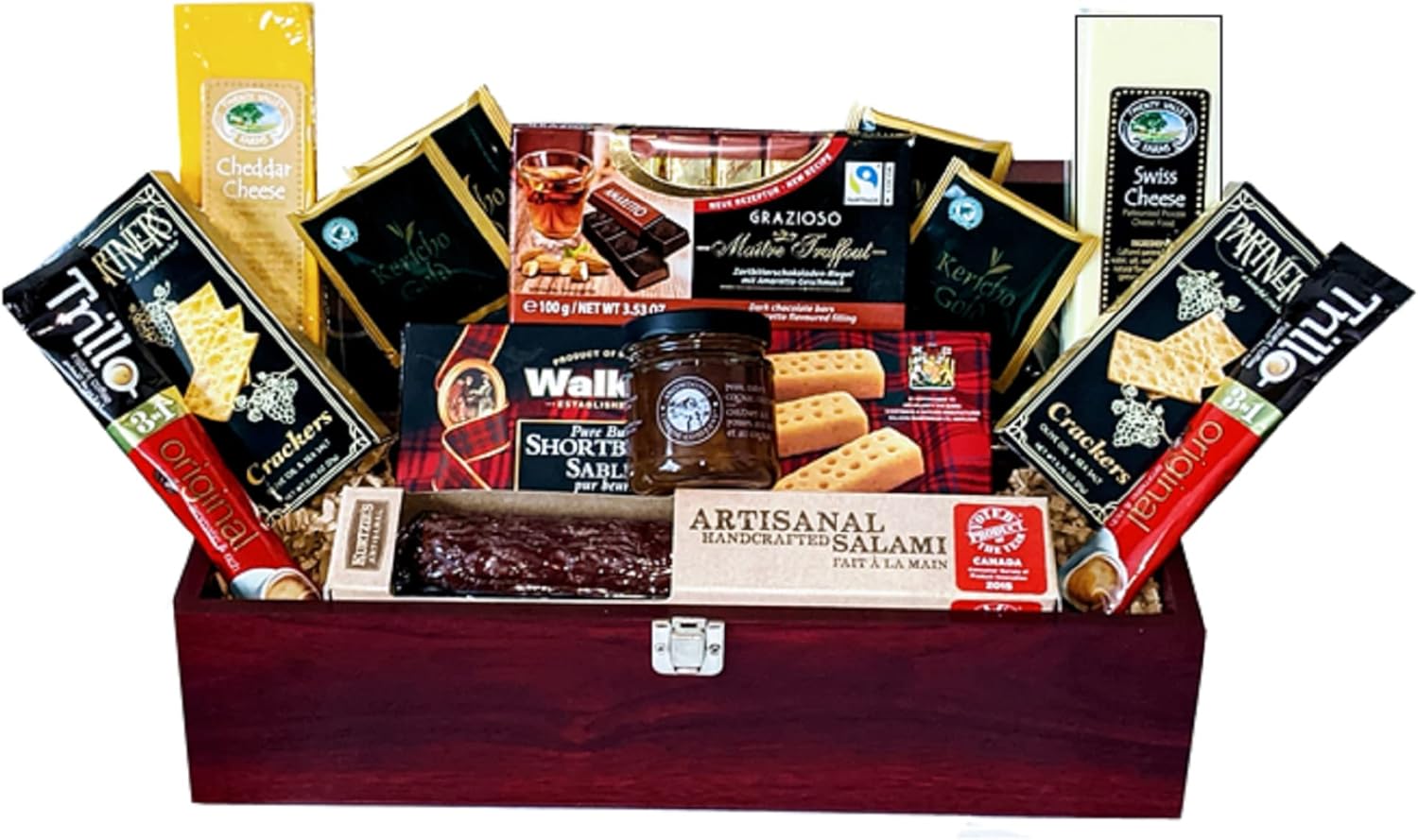Gourmet Gift Basket Charcuterie and Cheese Gift Collection