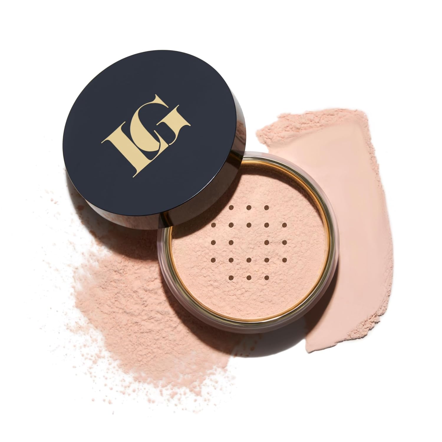 LAURA GELLER NEW YORK Filter Fix Color Correcting Setting Powder – Brightening Loose Powder to Set Makeup and Neutralize Redness, Dullness & Dark Areas