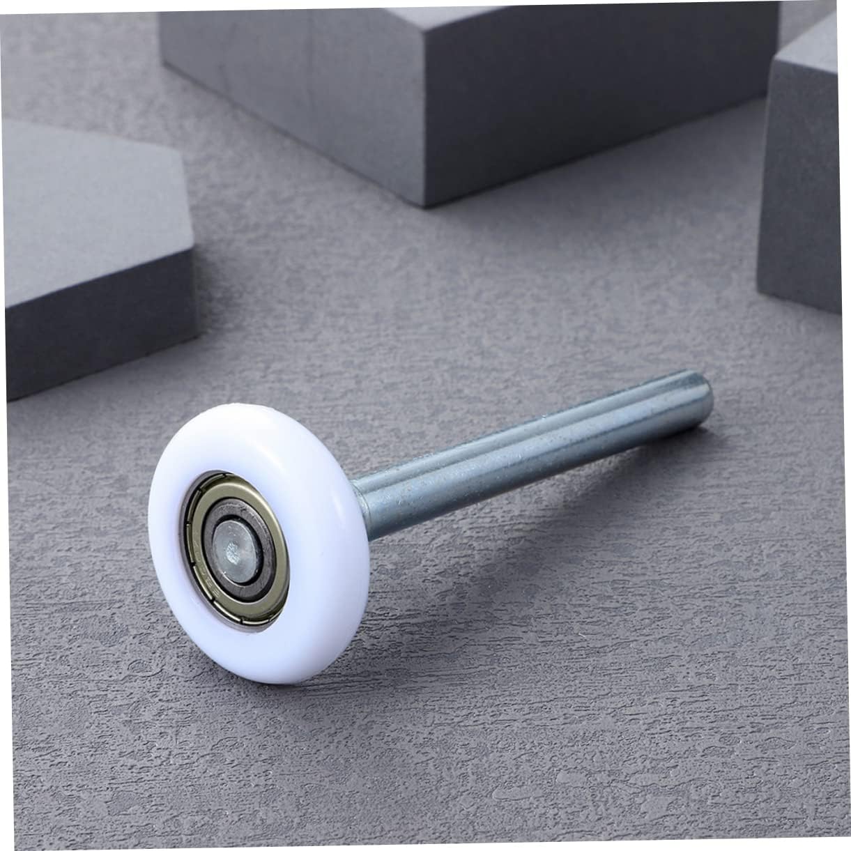 SHINEOFI 2Pcs Nylon Roller with Stem for Garage Door Replacement Durable and Easy to Install Fits Residential Doors Up to Feet Quiet Operation for Smooth Performance
