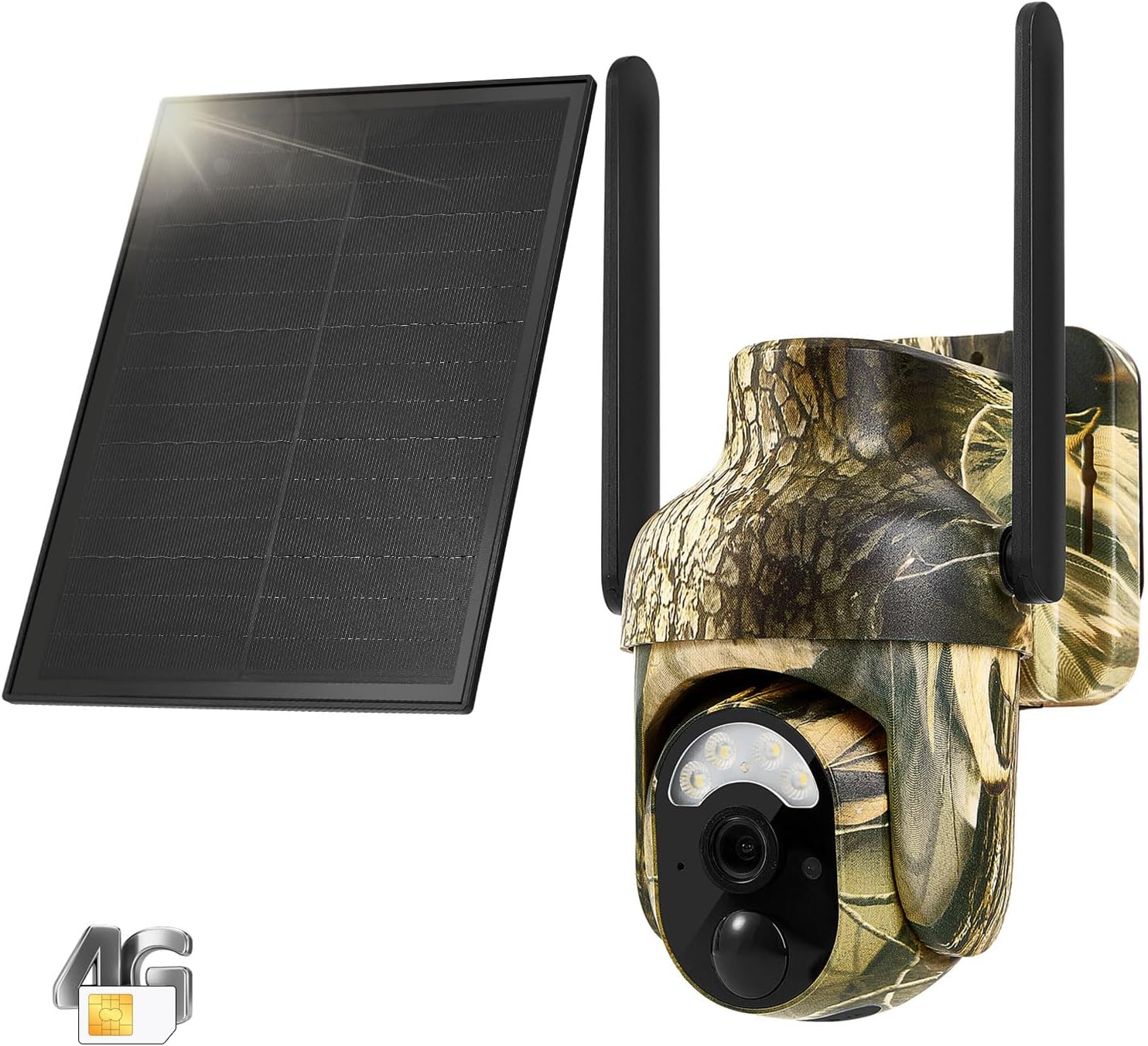 Amazon.com: SEHMUA 4G LTE Cellular Trail Cameras with 2K HD Live ...