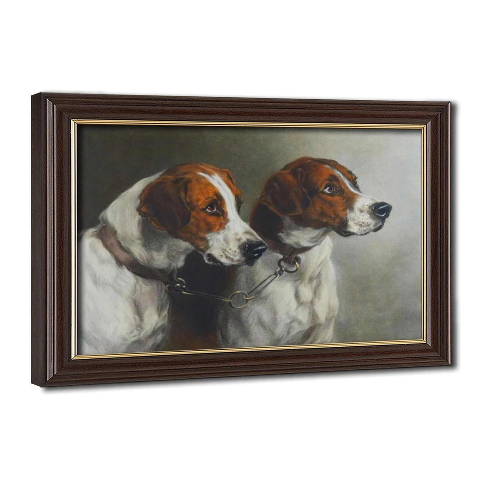 Bareronor Foxhounds Aft. Heywood Hardy Canvas Poster Bedroom Decor Landscape Office Room Decor Gift 12" L X 18" W