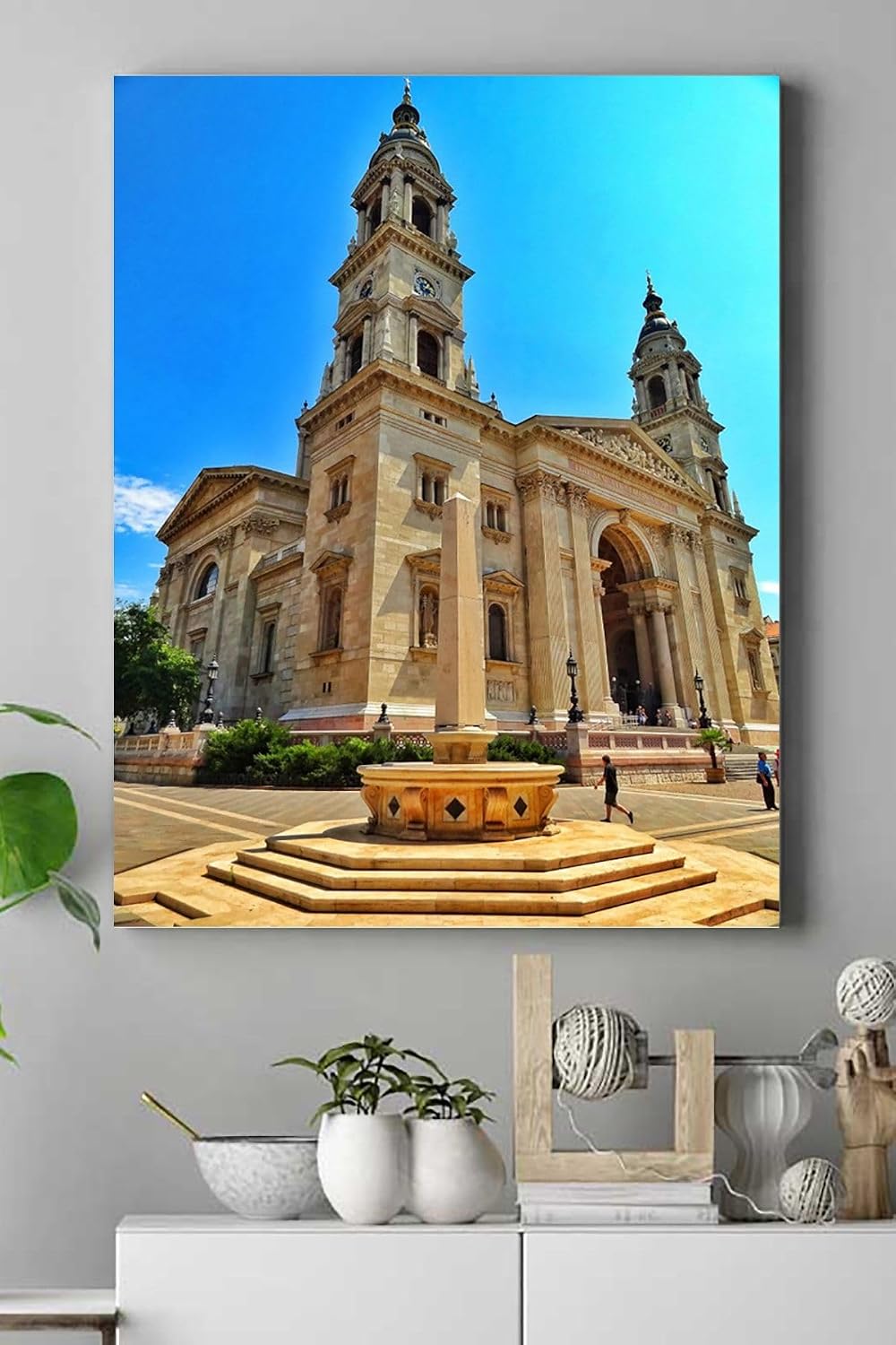 Postermanya (pster15428) Budapeşte Manzara Kanvas Tablo 30 x 40