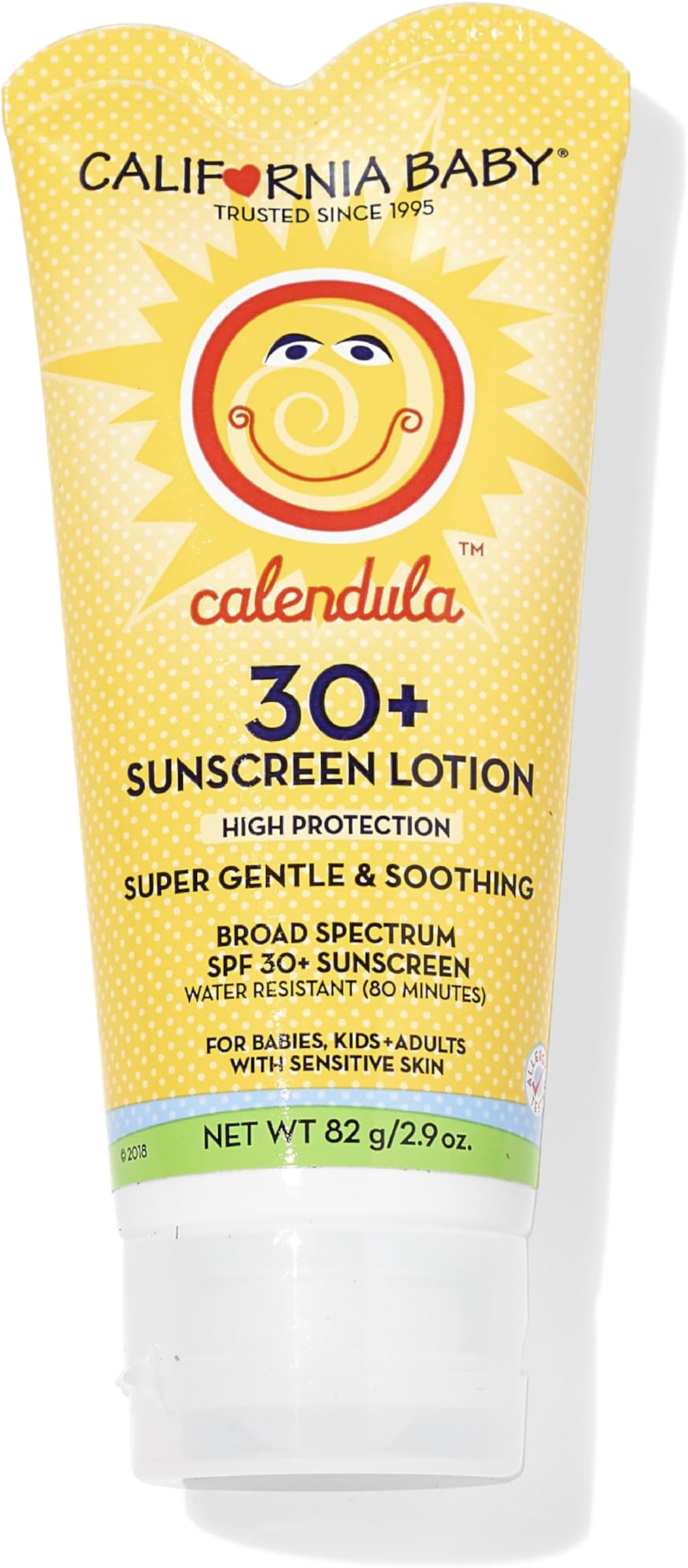 Broad Spectrum SPF 30+ Sunscreen 2.9 oz - Calendula