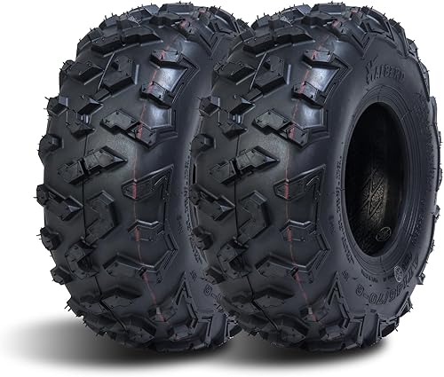 HALBERD Neumáticos 14570-6 para Go Kart Street Mini Bike, 4PR Off-road ATV Neumáticos 145 70-6, sin cámara, juego de 2, HU01