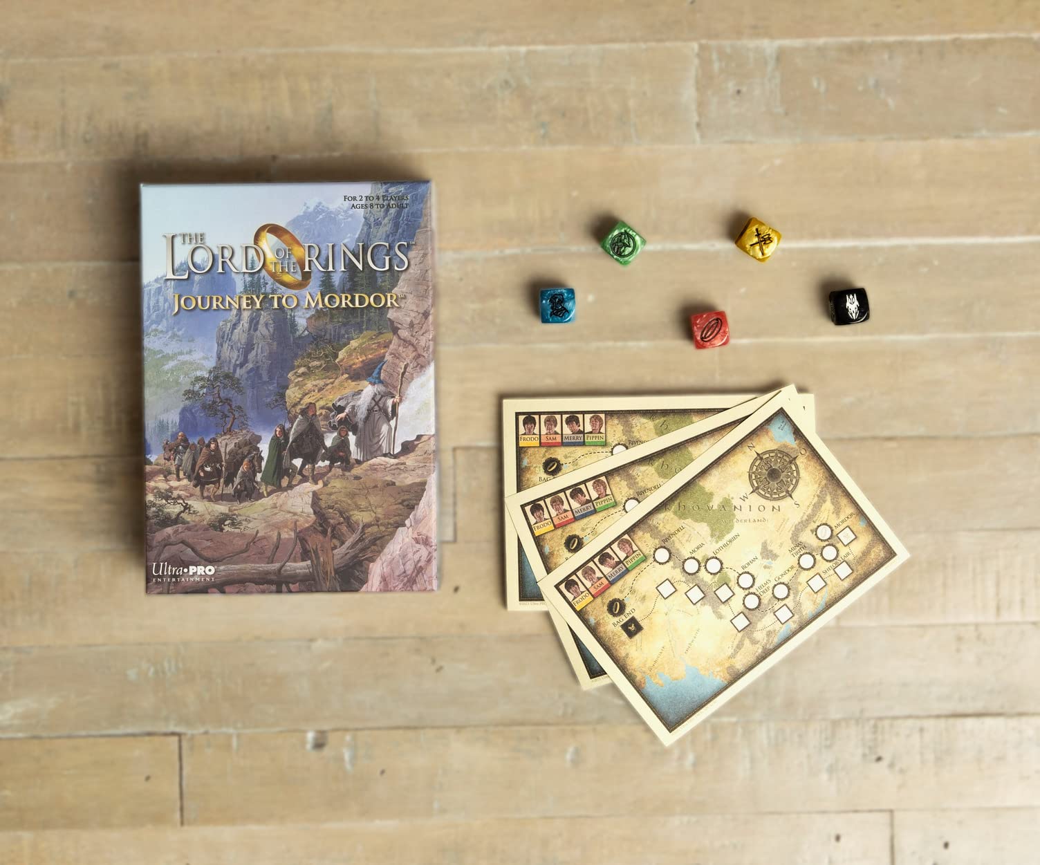 Ultra Pro Lord of The Rings: Journey to Mordor Dice Game - Great for Friends and Family Gatherings , Embark on a New Journey to Destroy The one Ring in Mount Doom - Image 5