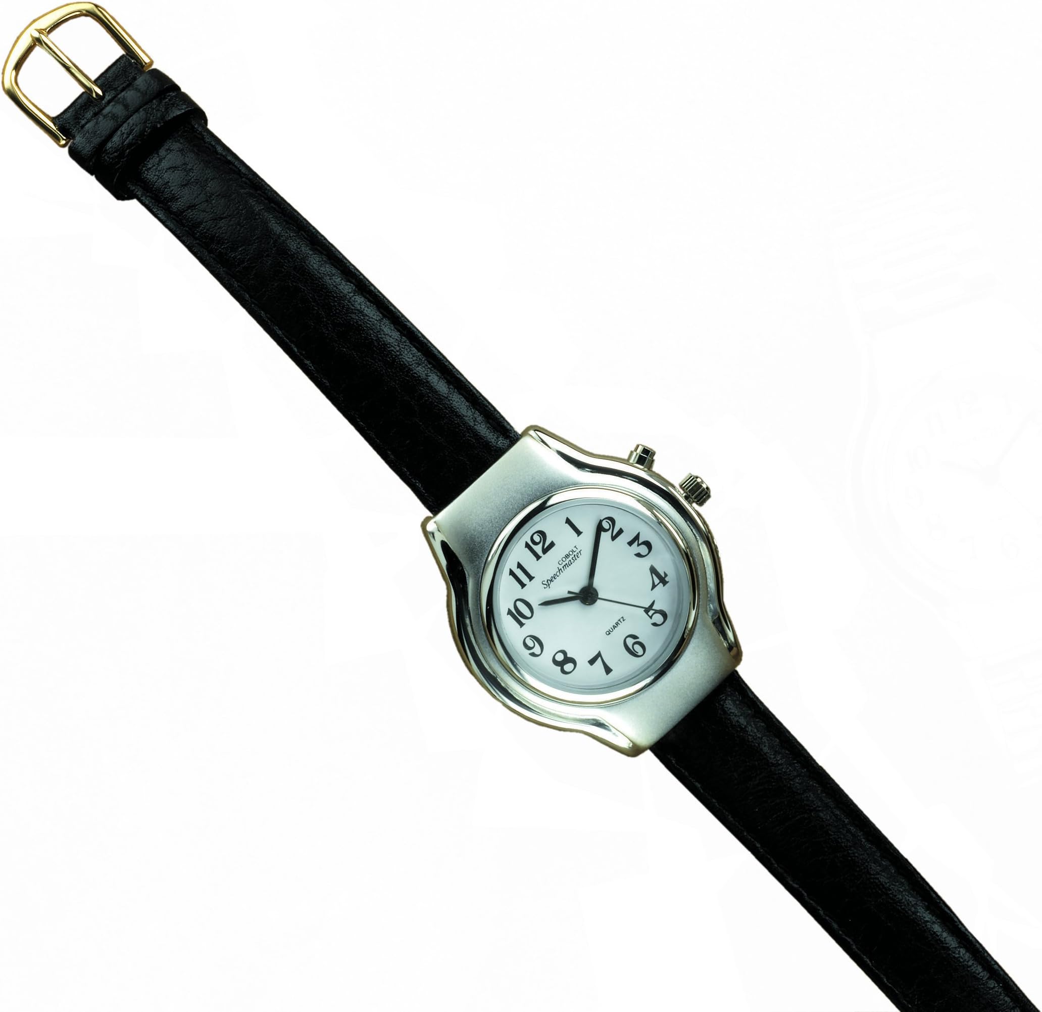 Cobolt Systems LtdW15 Talking Ladies Watch with Leather Clip Strap