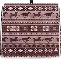 Vista 5 de Xhuibop Aztec Western Horse - Cubierta para batidora de pie de cocina, 4.5 a 5 cuartos de galón, cubiertas antipolvo para batidoras de pie