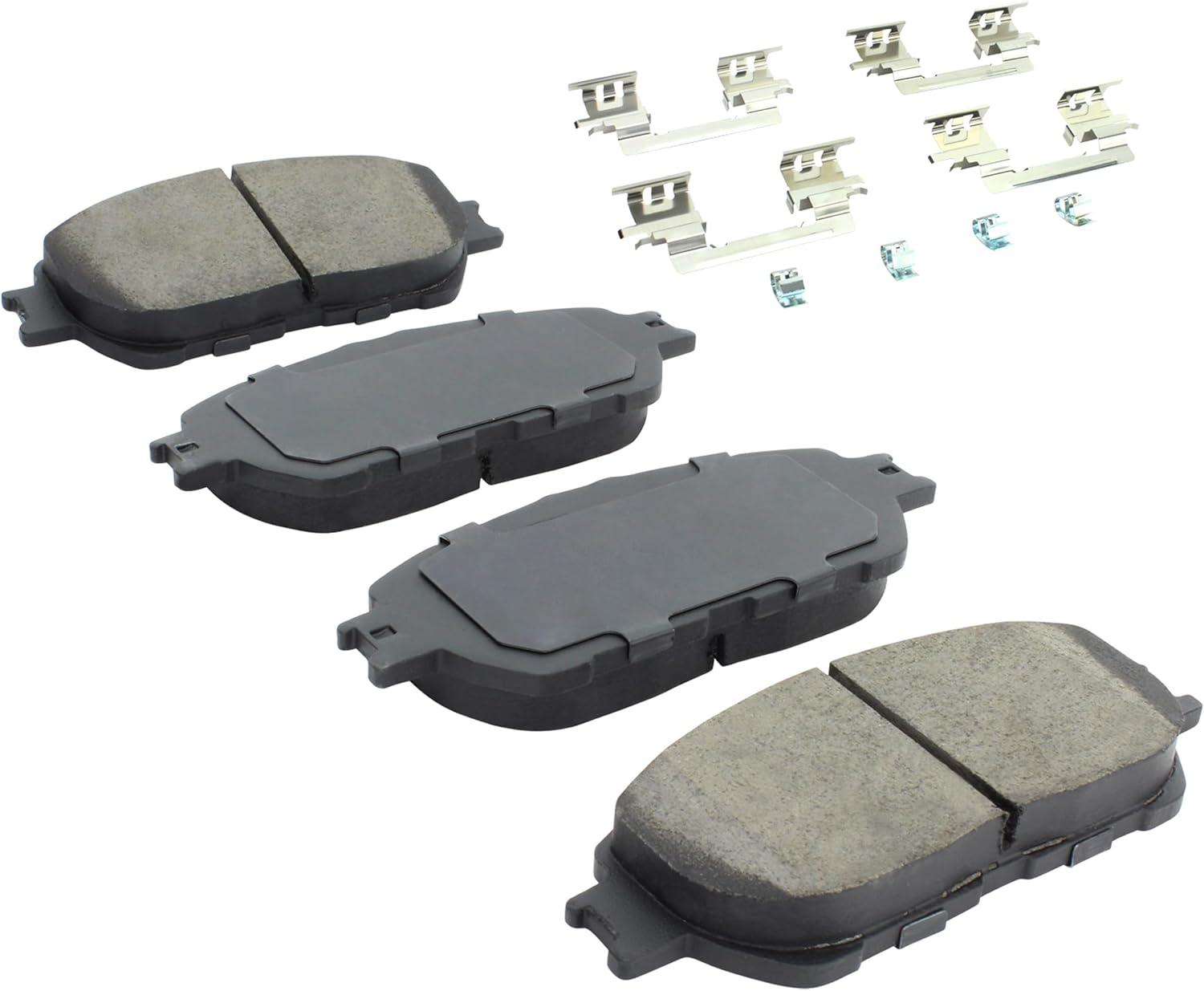QUALITY-BUILT Front Ceramic Brake Pads, Premium 1001-0906AC, Compatible with 2004-2010 Toyota (Avalon,Camry,Sienna,Solara)