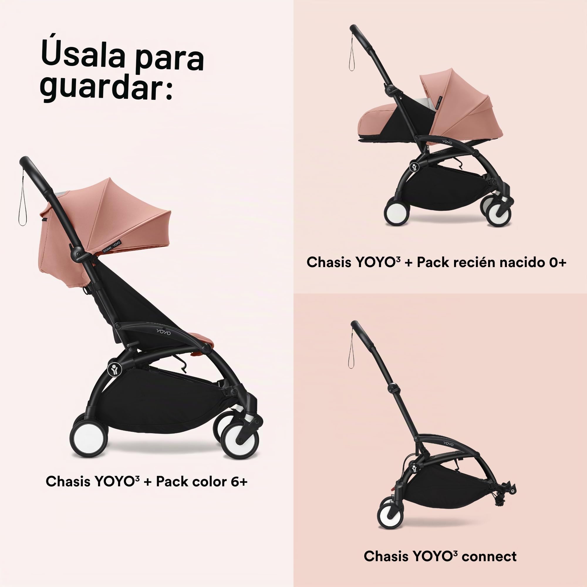 Stokke YOYO³ - Mochila de transporte para Carrito