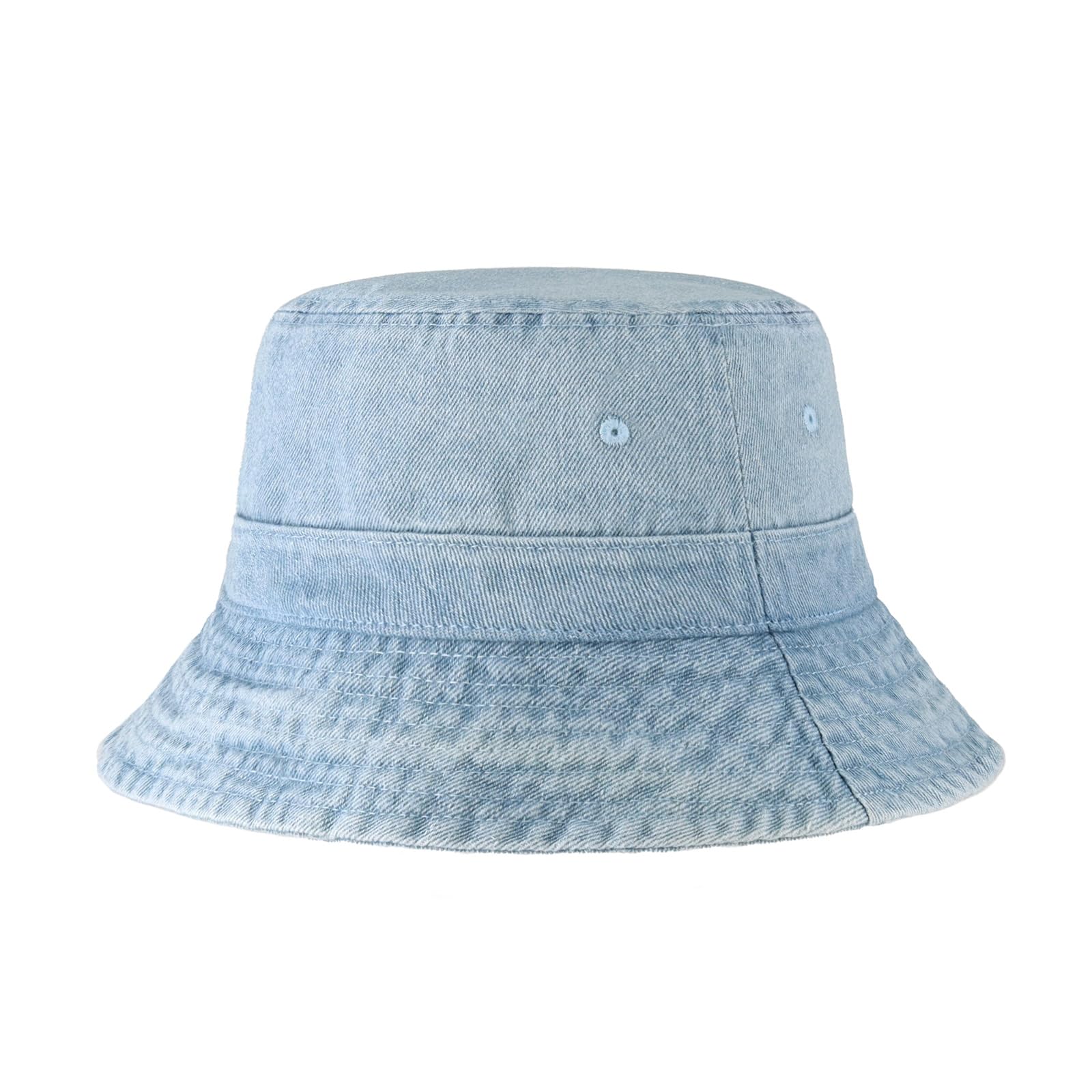 Hot Summer Bucket Hat - Trendy Cotton Sun Hat for Beach, Golf, Fishing - Fun Outdoor Vacation Boonie for Men and Women