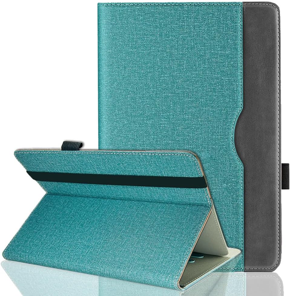 Ytaland Universal Case for TECLAST T65Max Tablet 13 inch, Compatible with Lenovo Tab P12 Tablet 12.7“, for iPad Air 13-inch/Veidoo 13", Multi-View PU Leather case for 12.5-13 inch Tablet (Blue)