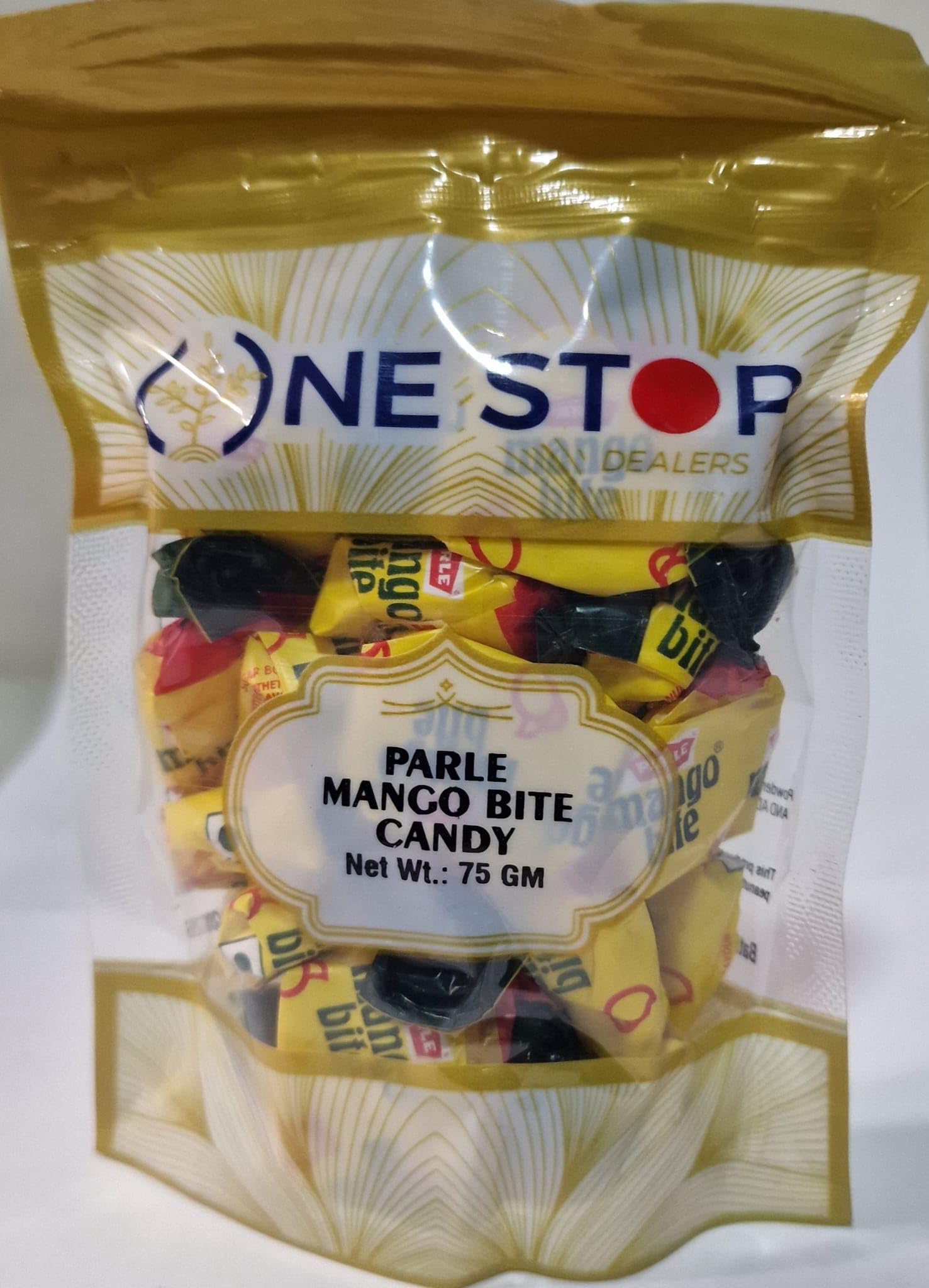 Mango Bite 75gram - Delectable Mango-Flavored Toffees for a Sweet & Tangy Tropical Delight - Perfect Candy Treat for All Ages (Pack of 1)