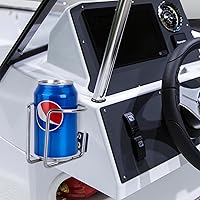 Vista 6 de RUR - Soporte universal para bebidas de acero inoxidable para barco, barco, camión, caravana, remolque