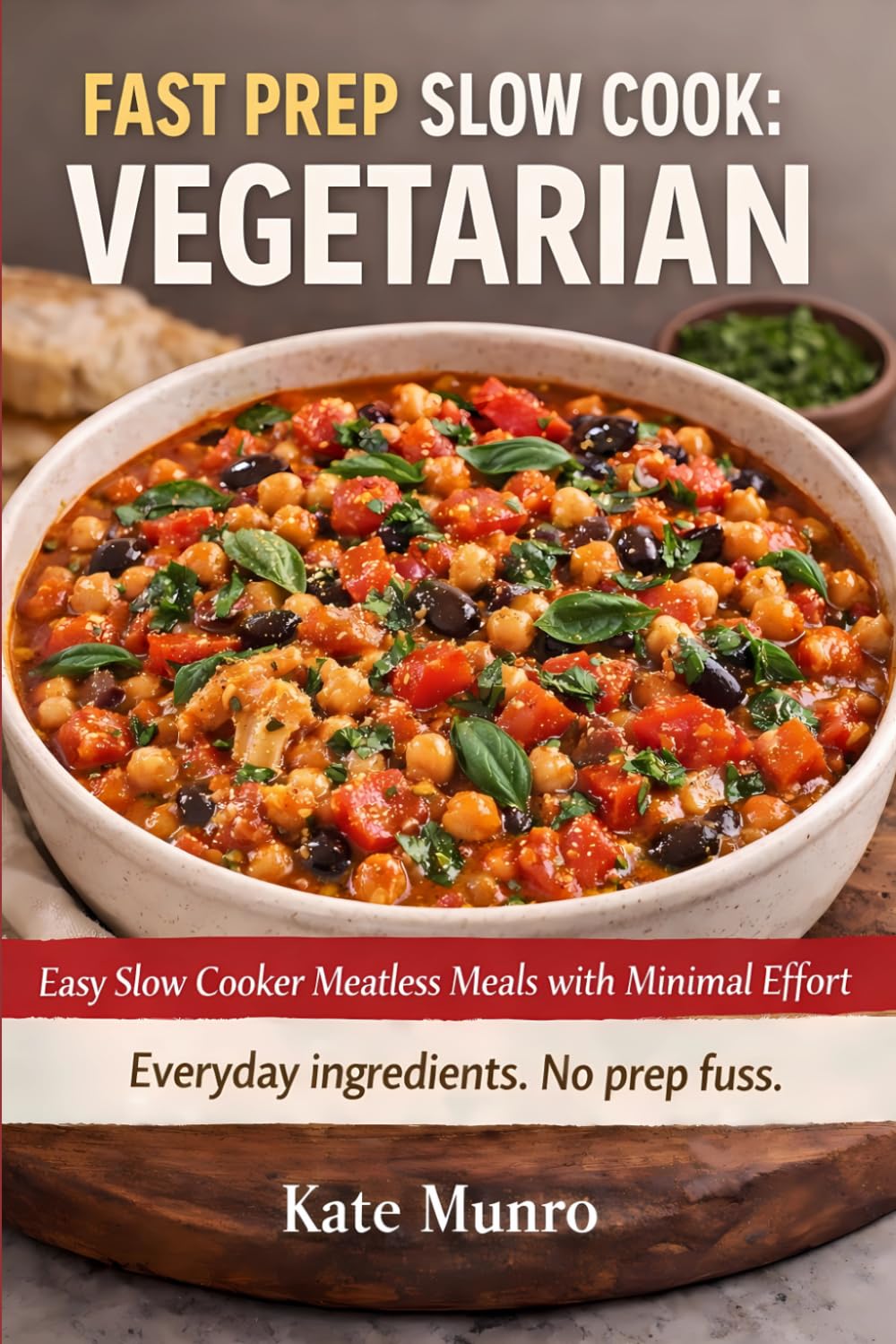 Fast Prep, Slow Cook: Vegetarian: Easy Slow Cooker Vegetarian Meals with Minimal Effort