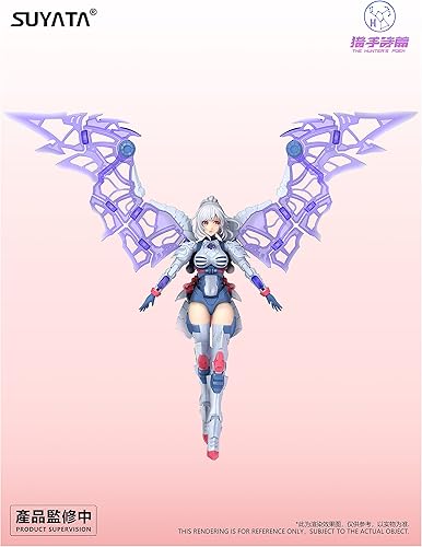 Miniatura 2 de SUYATA HP-002 El POEM DEL CAZADOR ANGELA 1/12 ESCALA MODELO DE PLÁSTICO KIT