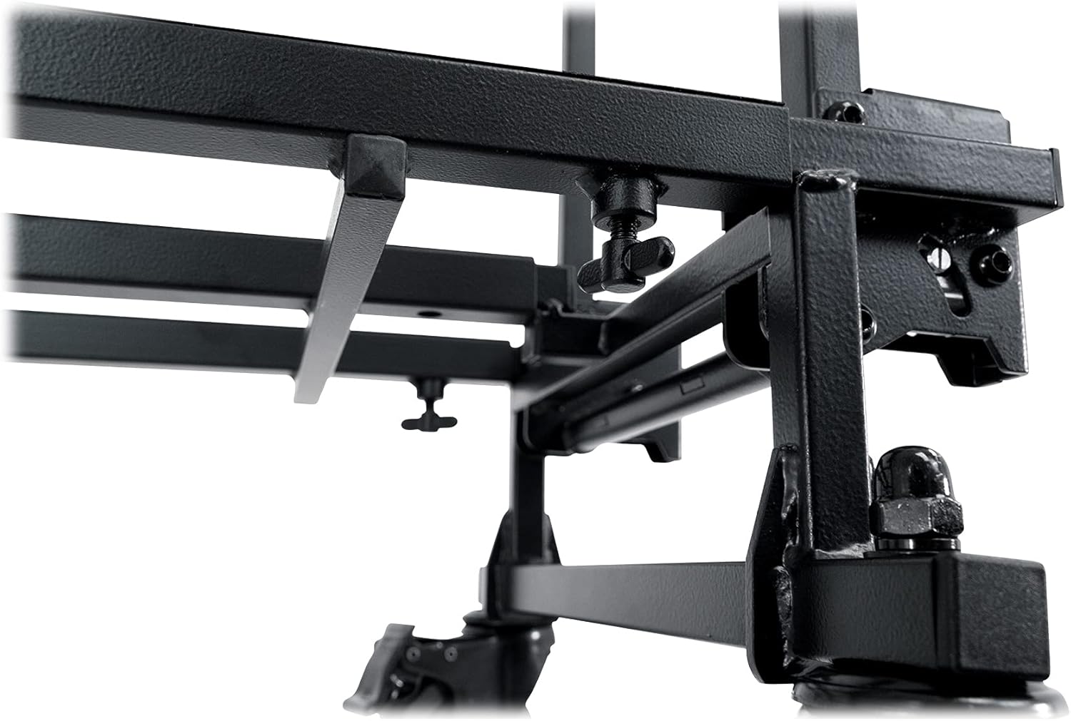 Rockville Rock Cart Pro 700 LB Capacity DJ Equipment Transport Roller Cart, Expandable Design, Smooth-Rolling Wheels, Folds Flat, for Mobile DJs and Event Professionals
