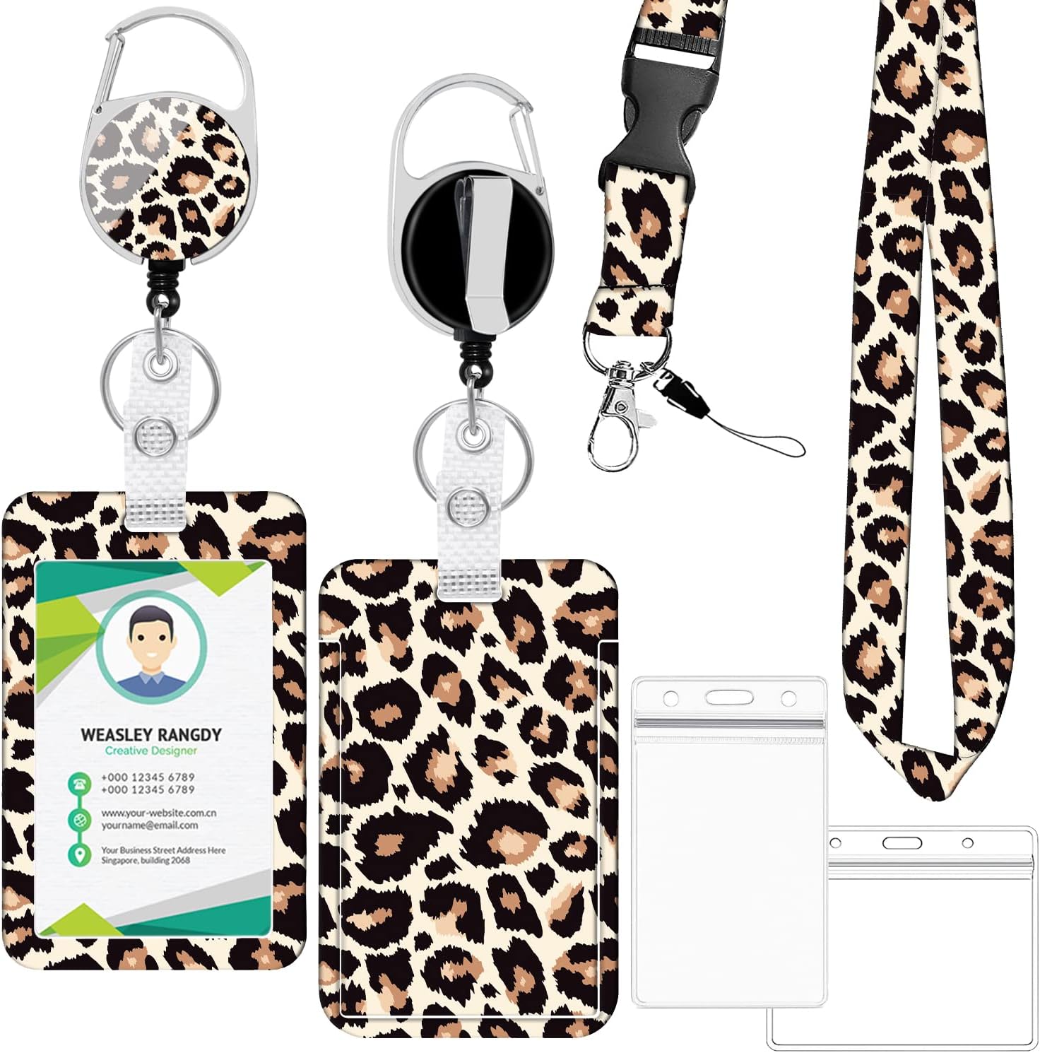 ID Badge Holder, Retractable ID Badge Holder Reels