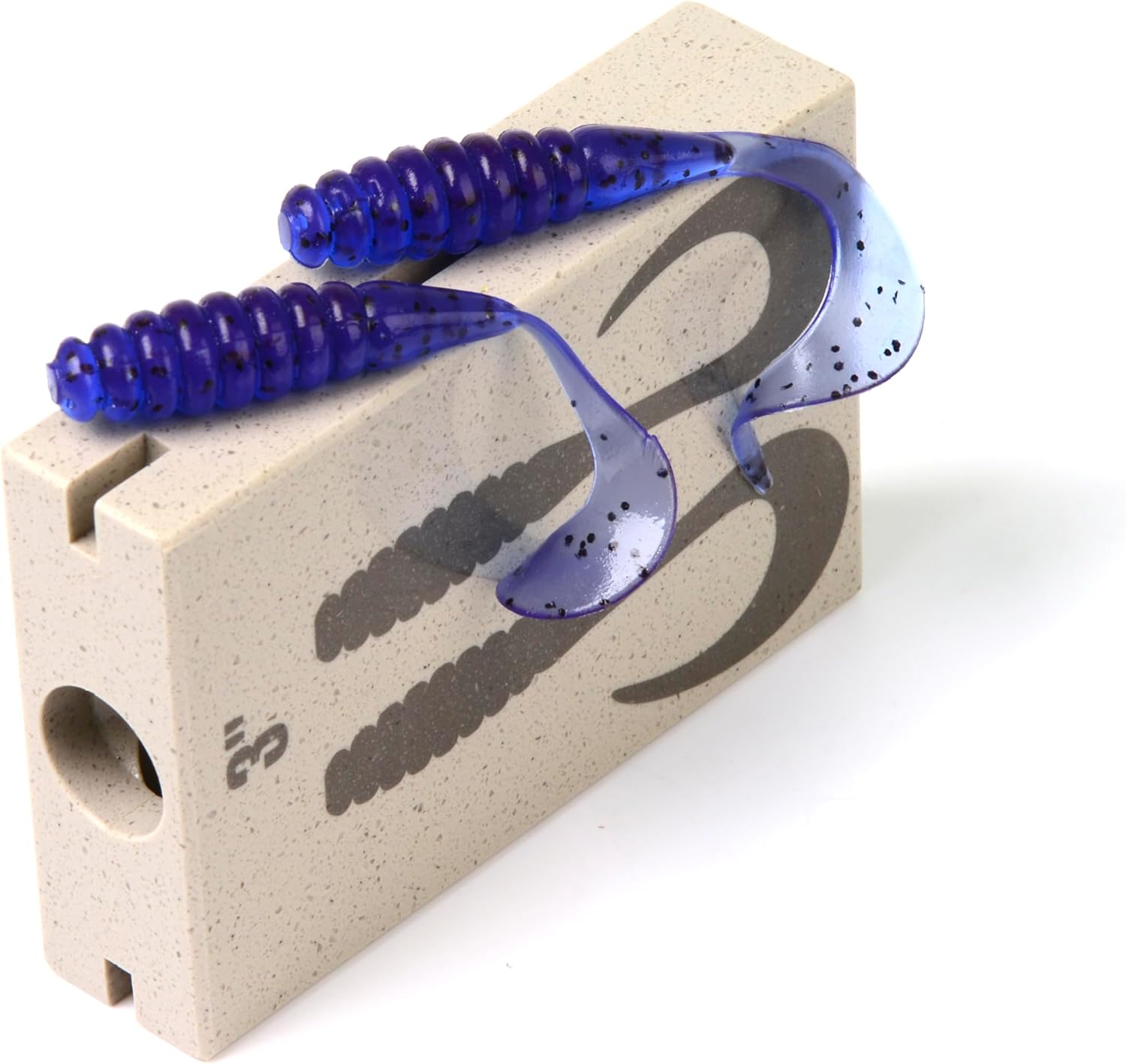 Best NJ Soft Plastic Lure Making Injection Molds Fishing Lures Yum Ribbon Tail Grub 3'' (1 Piece)