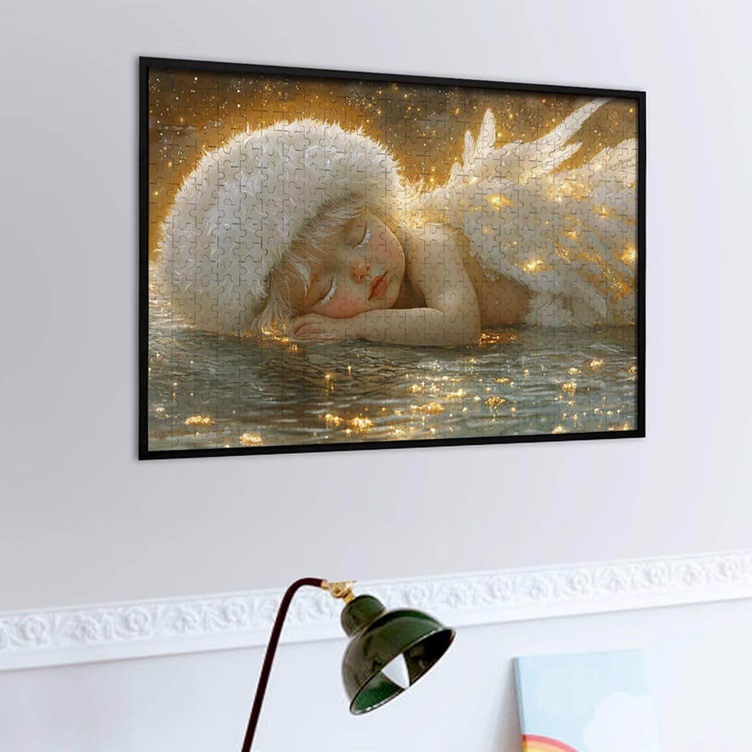 Puzzle 2000 elementów dla dorosłych puzzle dla dorosłych 2000 elementów puzzle wymagające i drażniące mózgi edukacja gra dla całości, prezenty dla mężczyzn, motyw puzzli: (słodkie dziecko) h-495