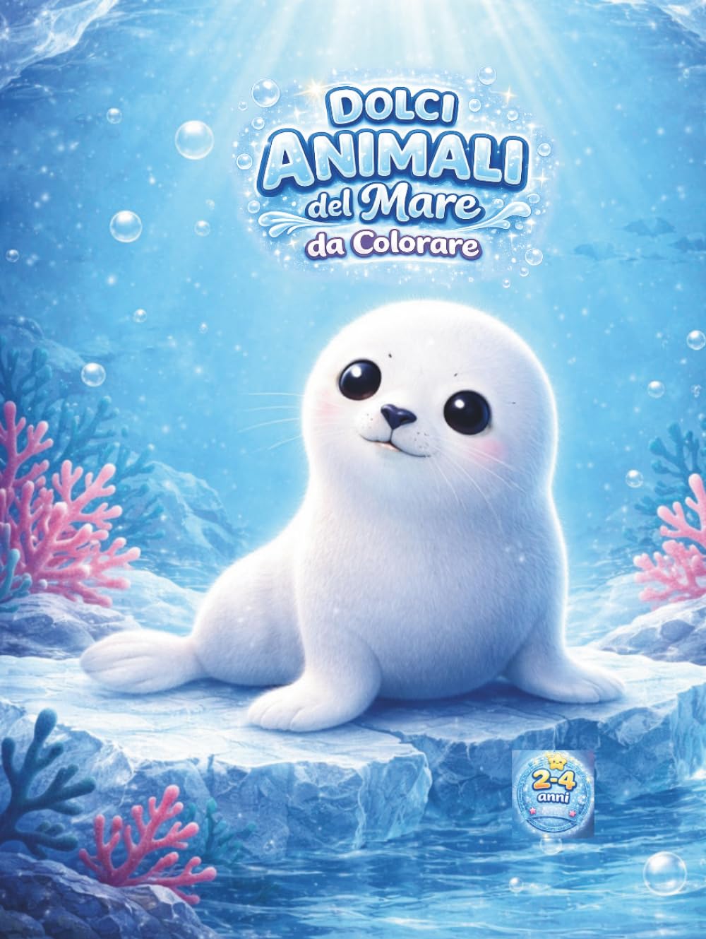 Dolci Animali del Mare da Colorare