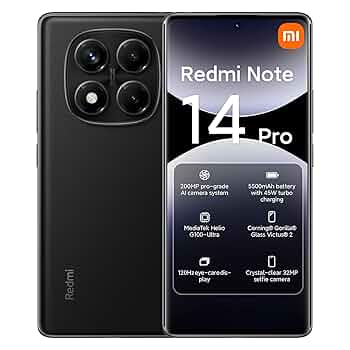 Amazon.com: Xiaomi Redmi Note 14 Pro 4G LTE (for Tmobile