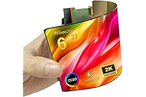 6 Inch 2K 1440 * 2880 Flexible OLED Screen Display, 2K, HDMI Driver Board