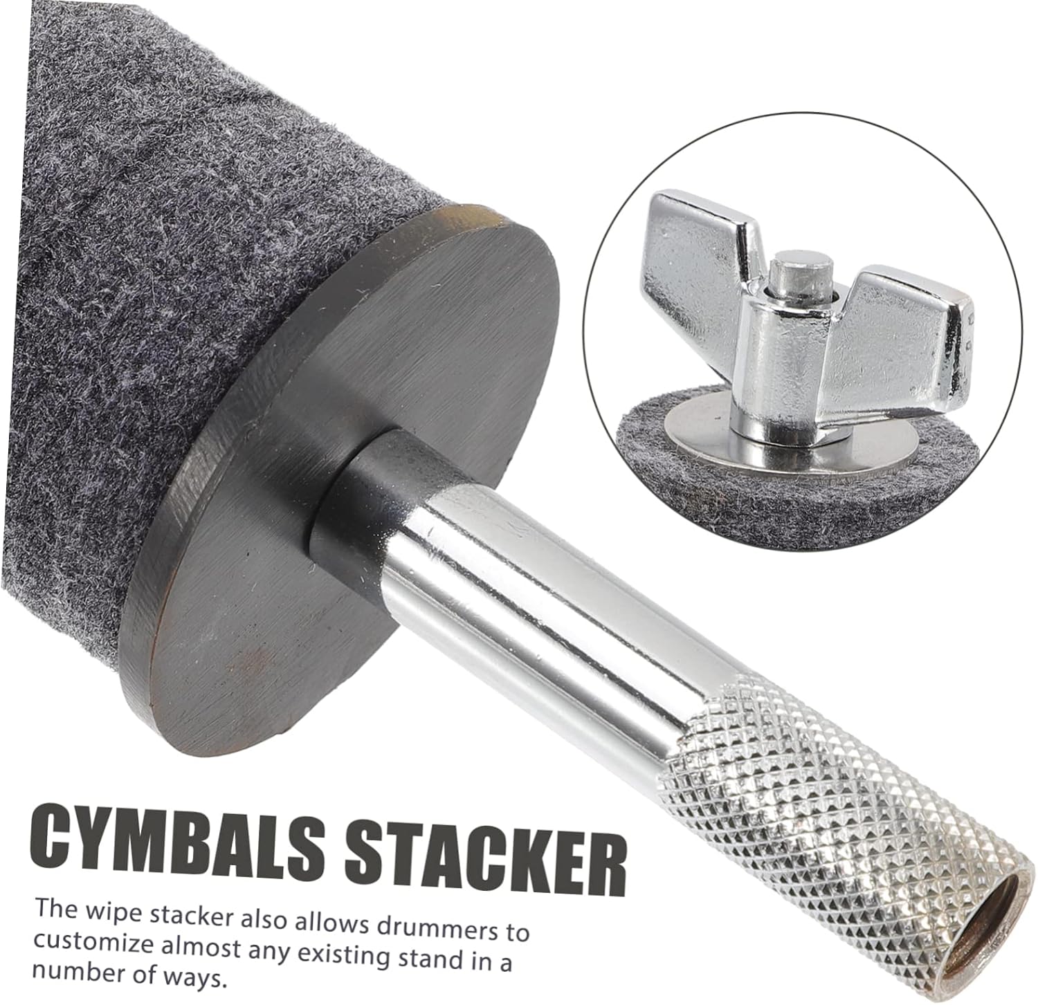 Drum Cymbal Mount Bracket Stacker for Cymbals Mounting Stacker Mounting Tools
