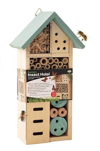 ADEPTNA Insektenhotel aus Holz für alle Insekten