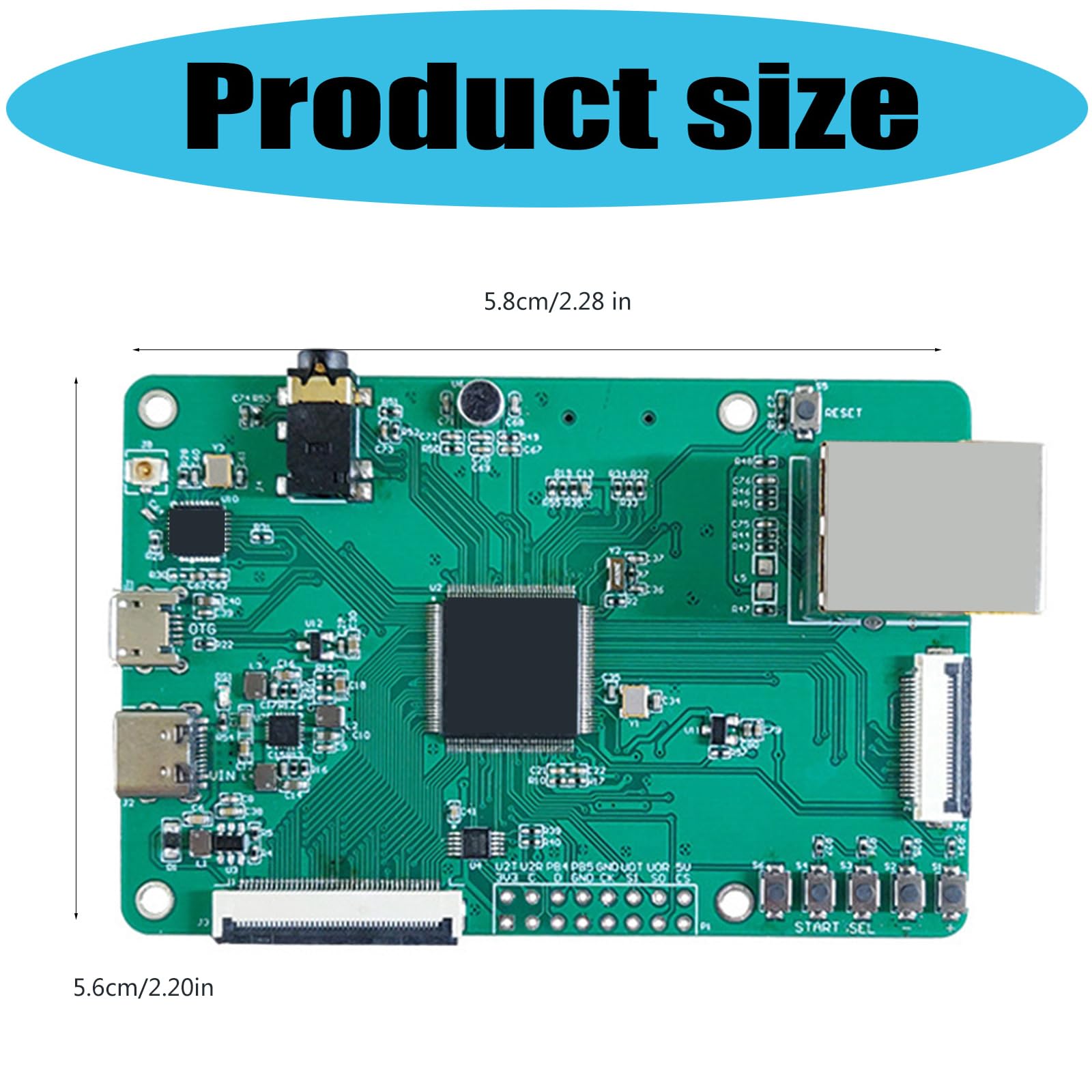 Scheda di sviluppo del braccio di connessione multipla con piattaforma precaricata per applicazioni integrate e prototipazione della scheda di sviluppo ARM
