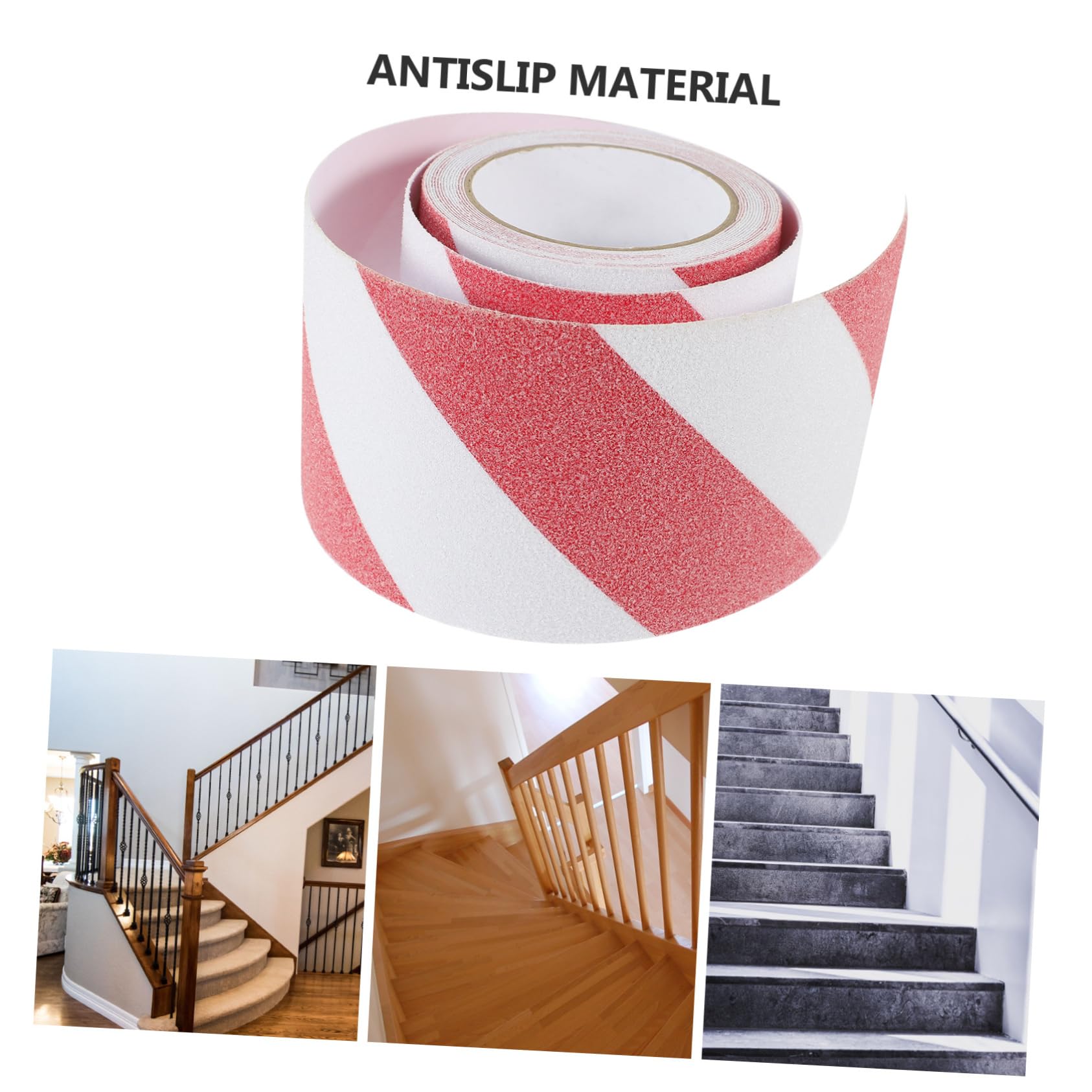 4rollen Rutschfestes Sicherheitsband Für Treppen Antirutsch-klebeband Mit Reflektierender Warnmarkierung Für Und Außenbereiche Installieren Und Langlebig