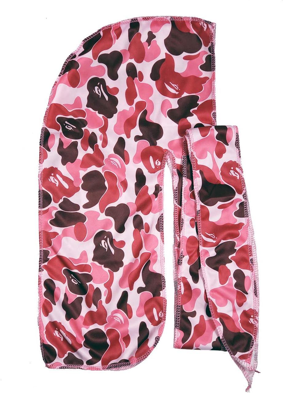Richagga Apparel Women & Men's Customs Designer Durag,Fashion Premium Durags Basic and Limited Edition,Exclusive Wave Cap