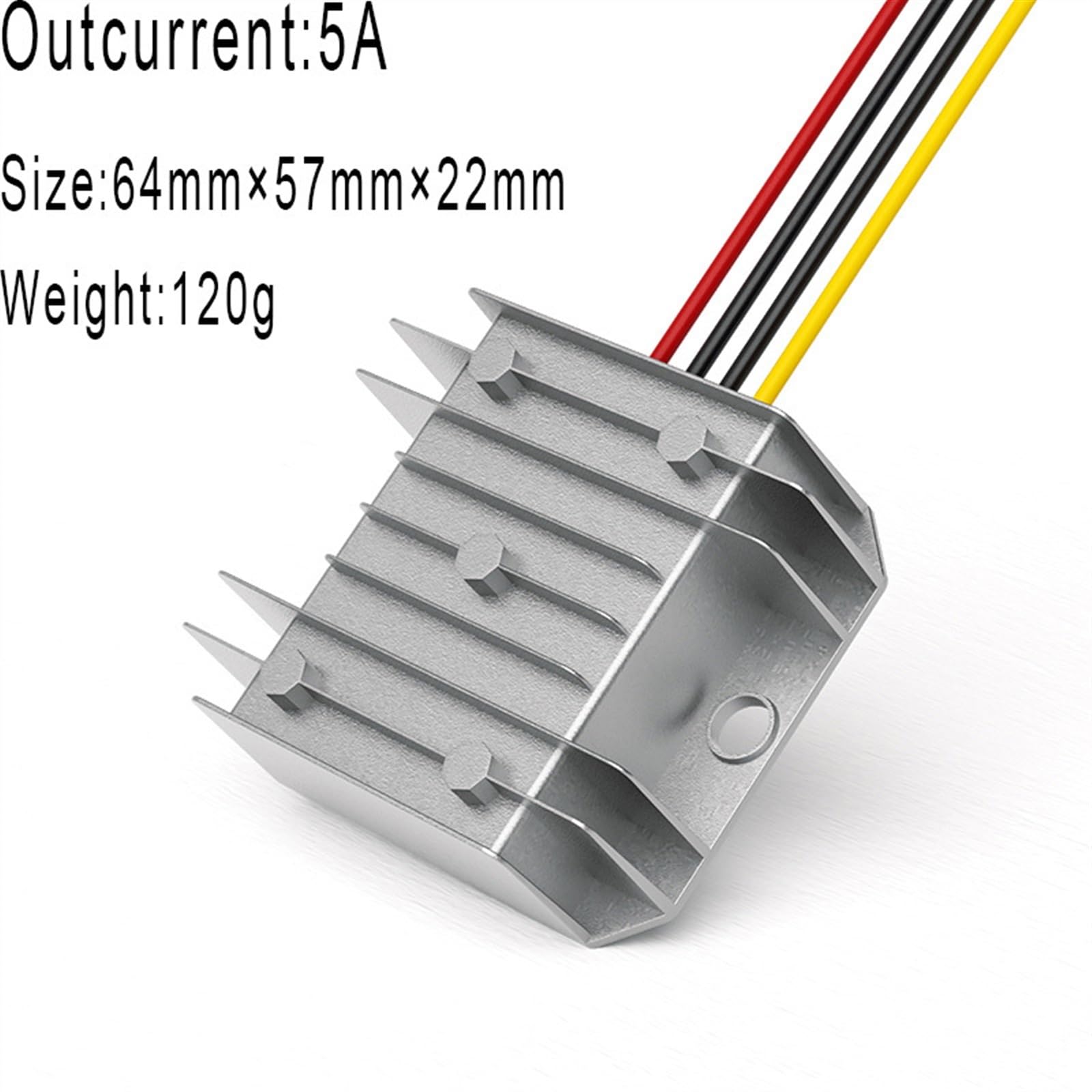 Przetwornica napięcia DC DC 24 V na 9 V moduł wsteczny 12 V na 9 V przetwornica napięcia spadkowego, moduł mocy, przetwornik obniżający (12 V 24 V do 9 V 5 A)