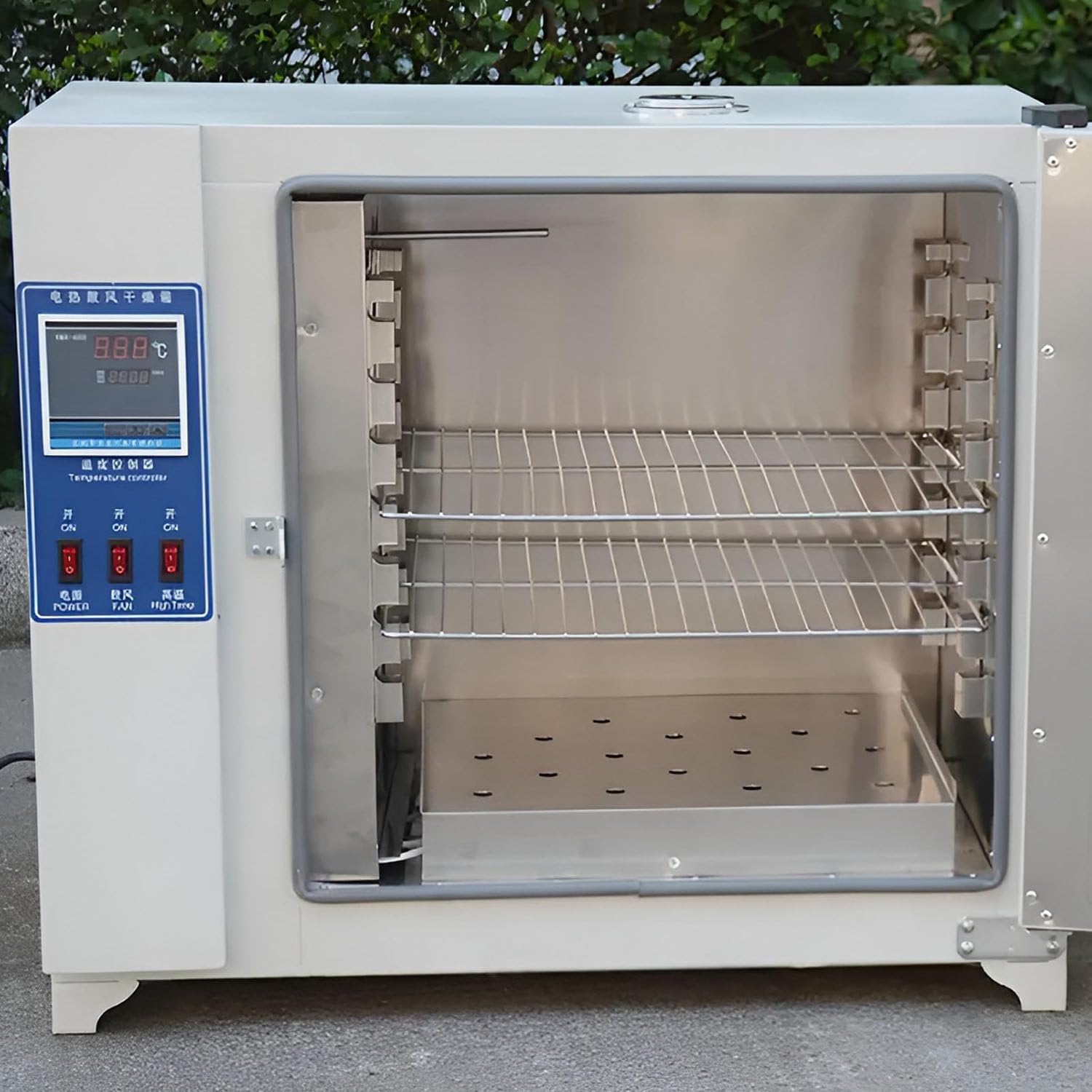 Étuve de séchage de Laboratoire, étuve de séchage à Convection d'air pulsé de Laboratoire, étuve de séchage à air Chaud à température constante à Chauffage électrique 43L-800W