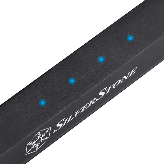 SilverStone Technology Slim M.2 M Key PCIe NVMe Adapter to PCIe X4 with Integrated Heatsink ECM23