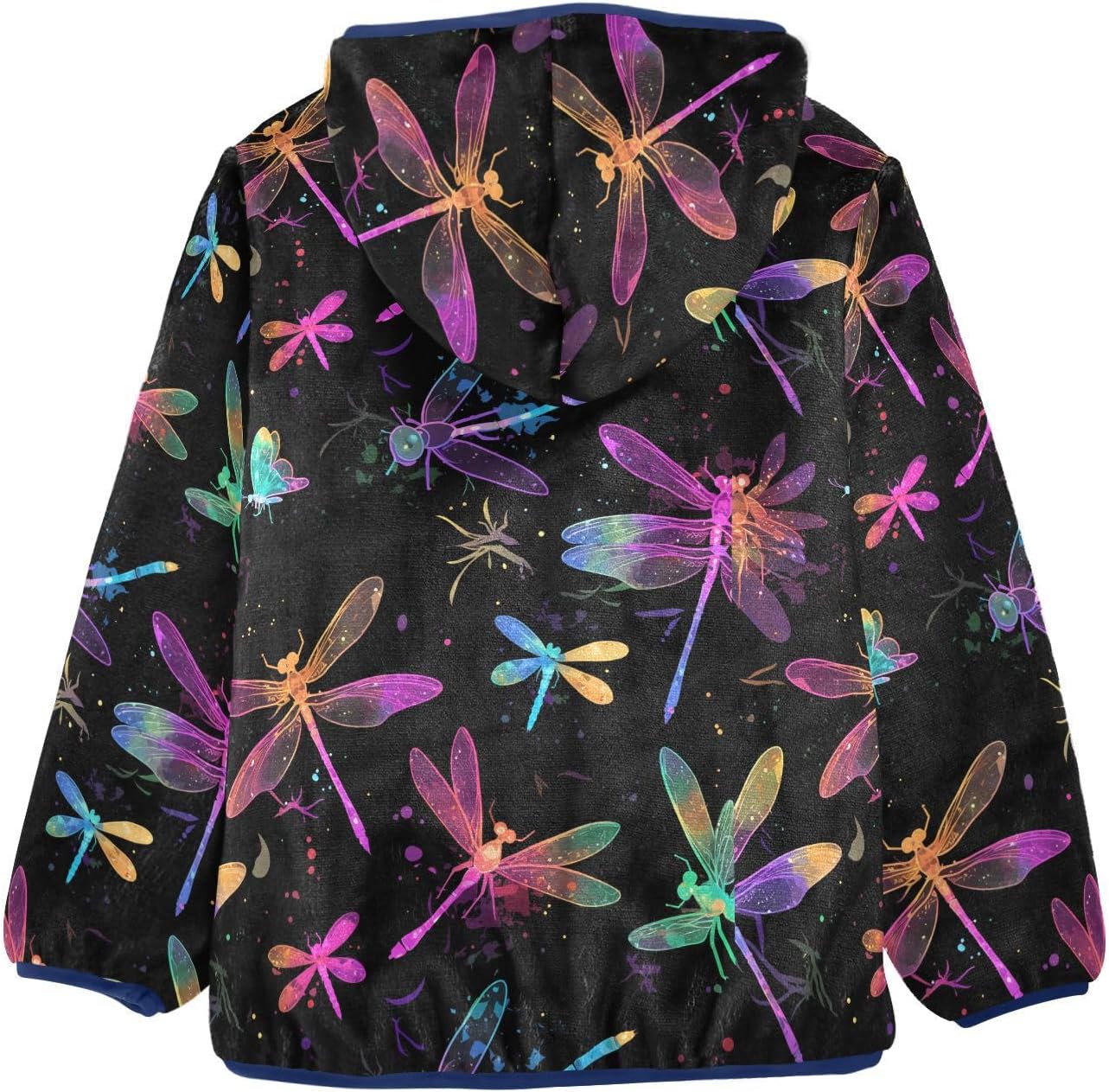 Colorful Dragonfly Toddler Winter Jackets Outerwear Jackets & Coats Navy Blue Baby Boys Clothes 3T