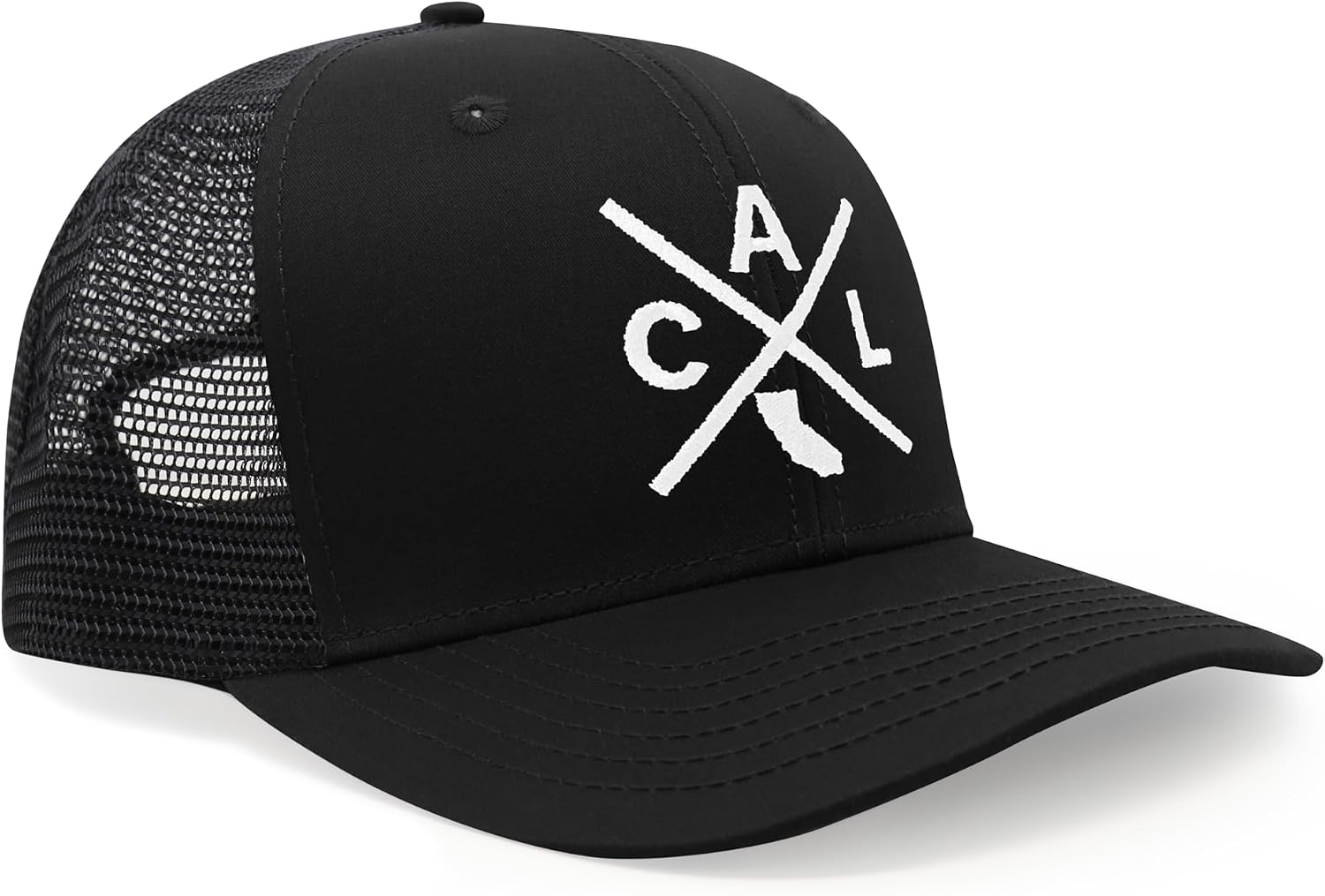 International Tie State City Hat for Men and Women, Snapback Trucker Baseball Cap with Embroidered Cross Logo