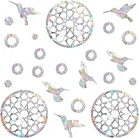 Vista 1 de 42 calcomanías estáticas de pájaros para ventana, anticolisión, para ataques de pájaros, calcomanías de ventana de puerta de cristal, para evitar