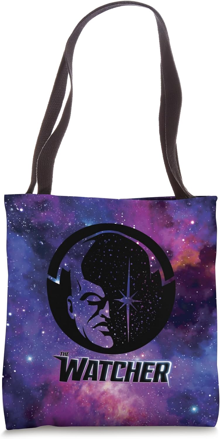 Marvel What If Watcher Galactic Poster Tote Bag