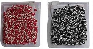 Shree Enterprise Velvet Small Bindi Red & Black Colour Small Pouch Combo,Size-000.Colour .(Pack Of 2). Price In India